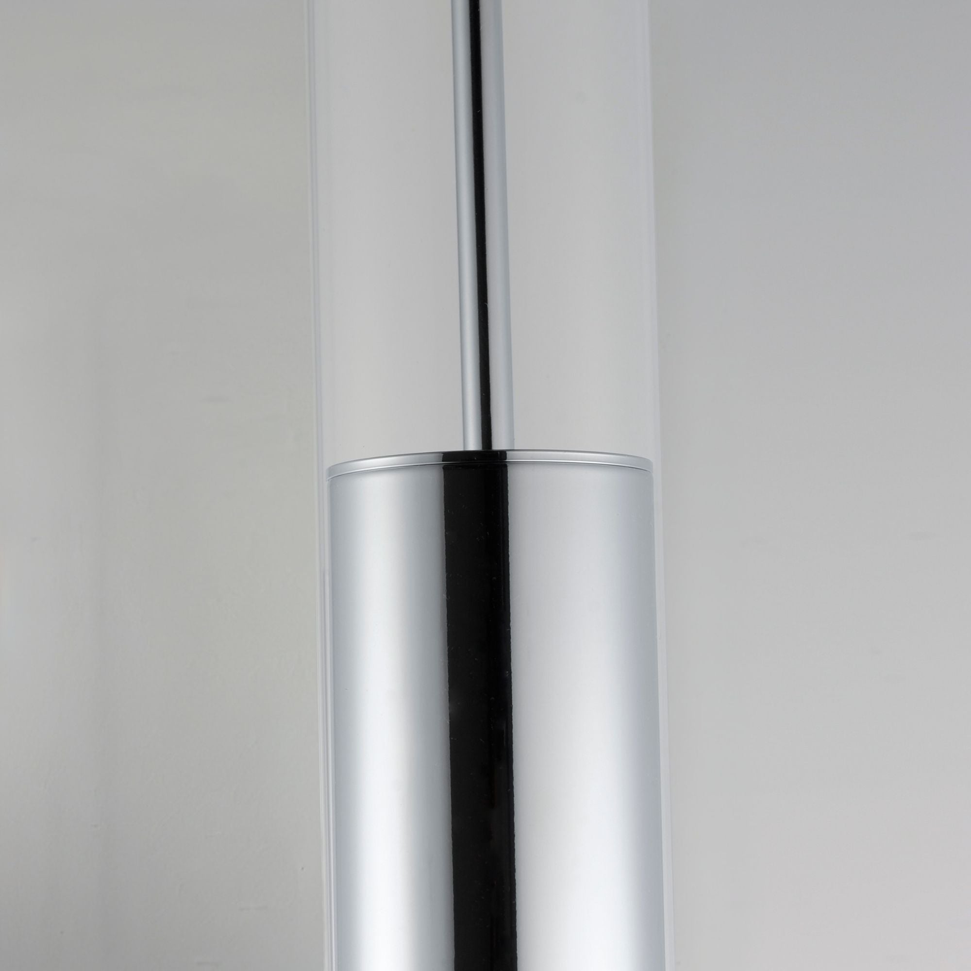 Torch 15" LED Mini Pendant, Polished Chrome Finish