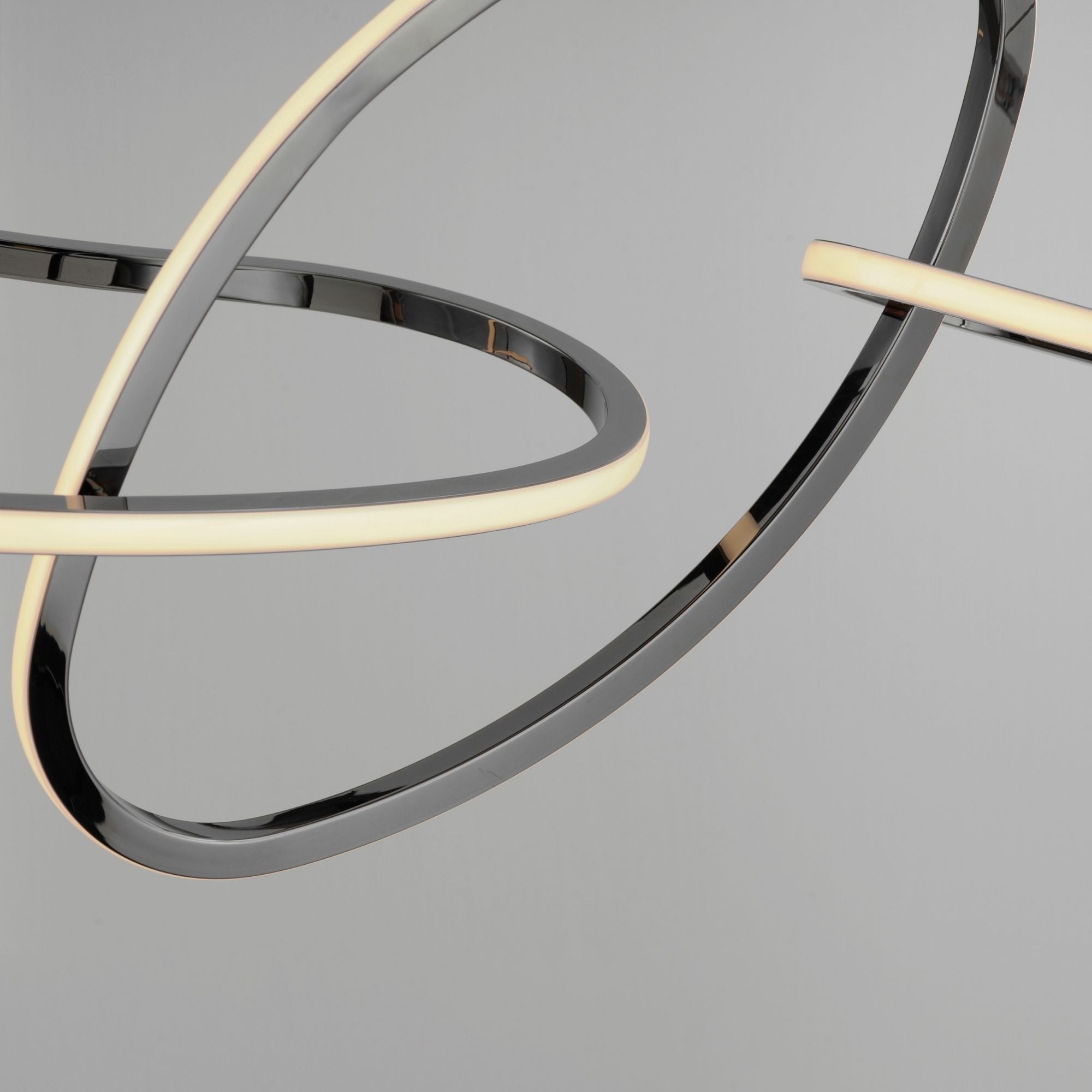 ET2 Lighting - Unity 55" Linear LED Pendant, Black Chrome Finish | Bees Lighting