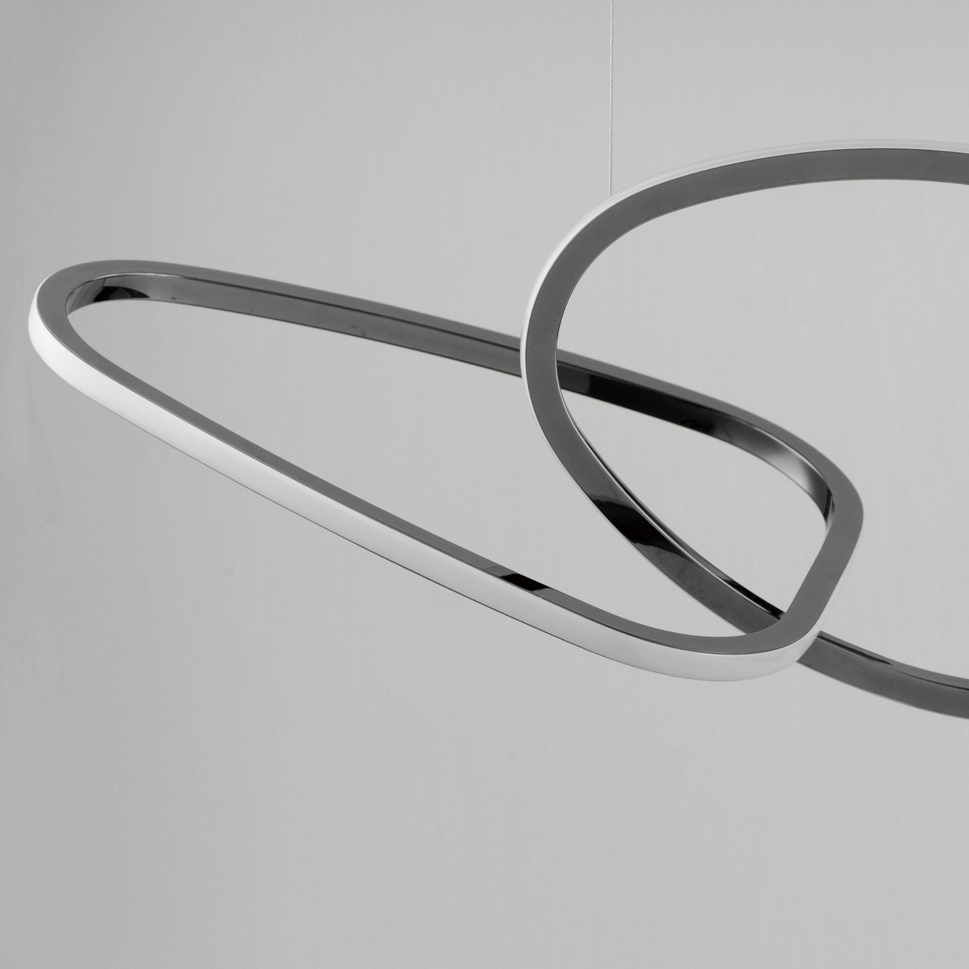 ET2 Lighting - Unity 55" Linear LED Pendant, Black Chrome Finish | Bees Lighting