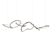 ET2 Lighting - Unity 69" Linear LED Pendant, Black Chrome Finish | Bees Lighting