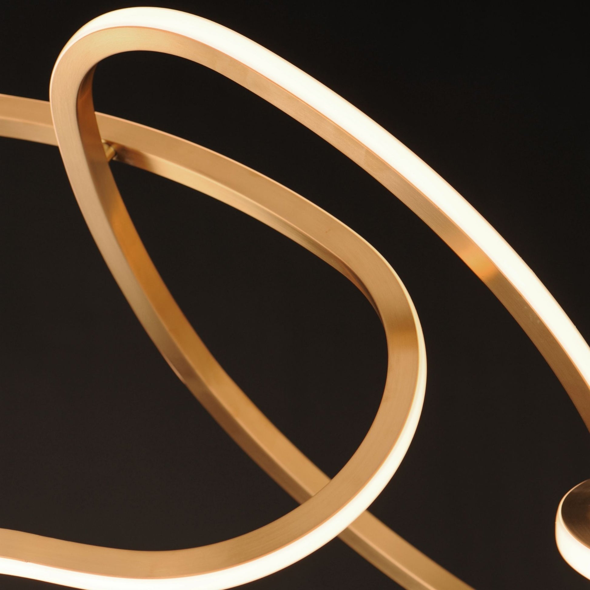 ET2 Lighting - Unity 69" Linear LED Pendant, Brushed Champagne Finish | Bees Lighting