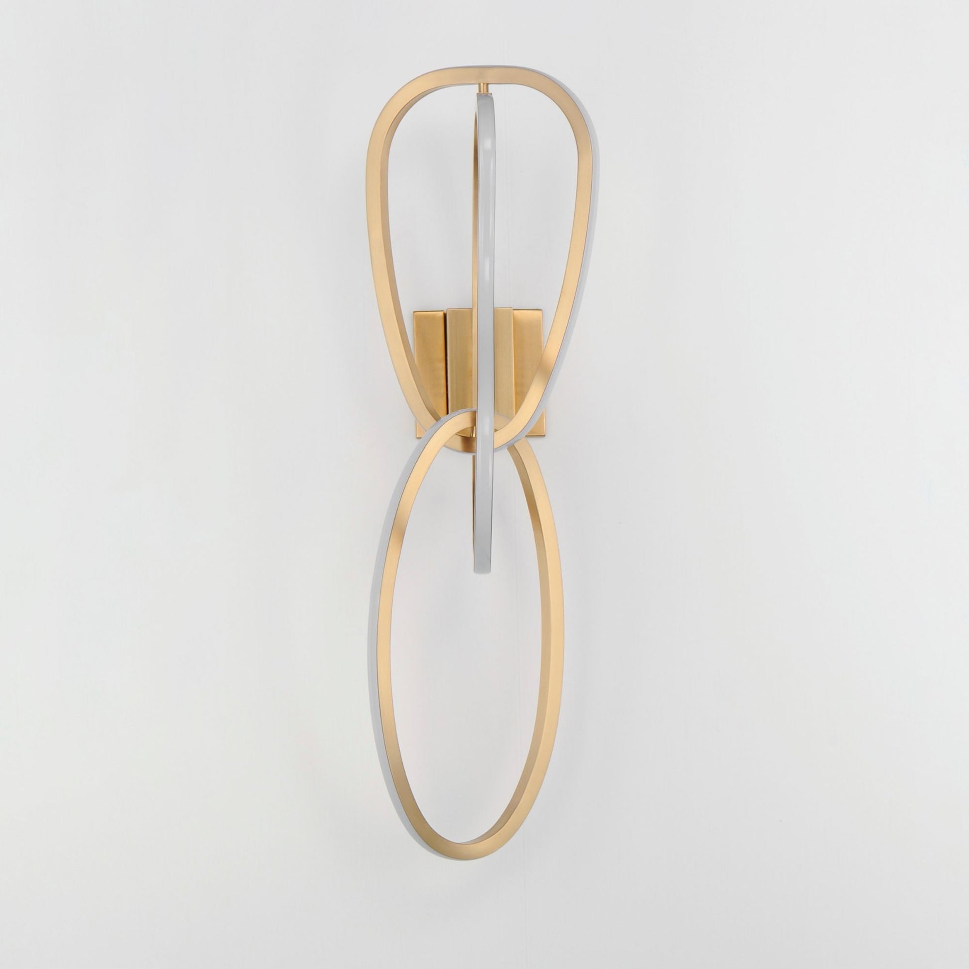 ET2 Lighting - Unity 27" 3-Light LED Wall Sconce, Brushed Champagne Finish | Bees Lighting