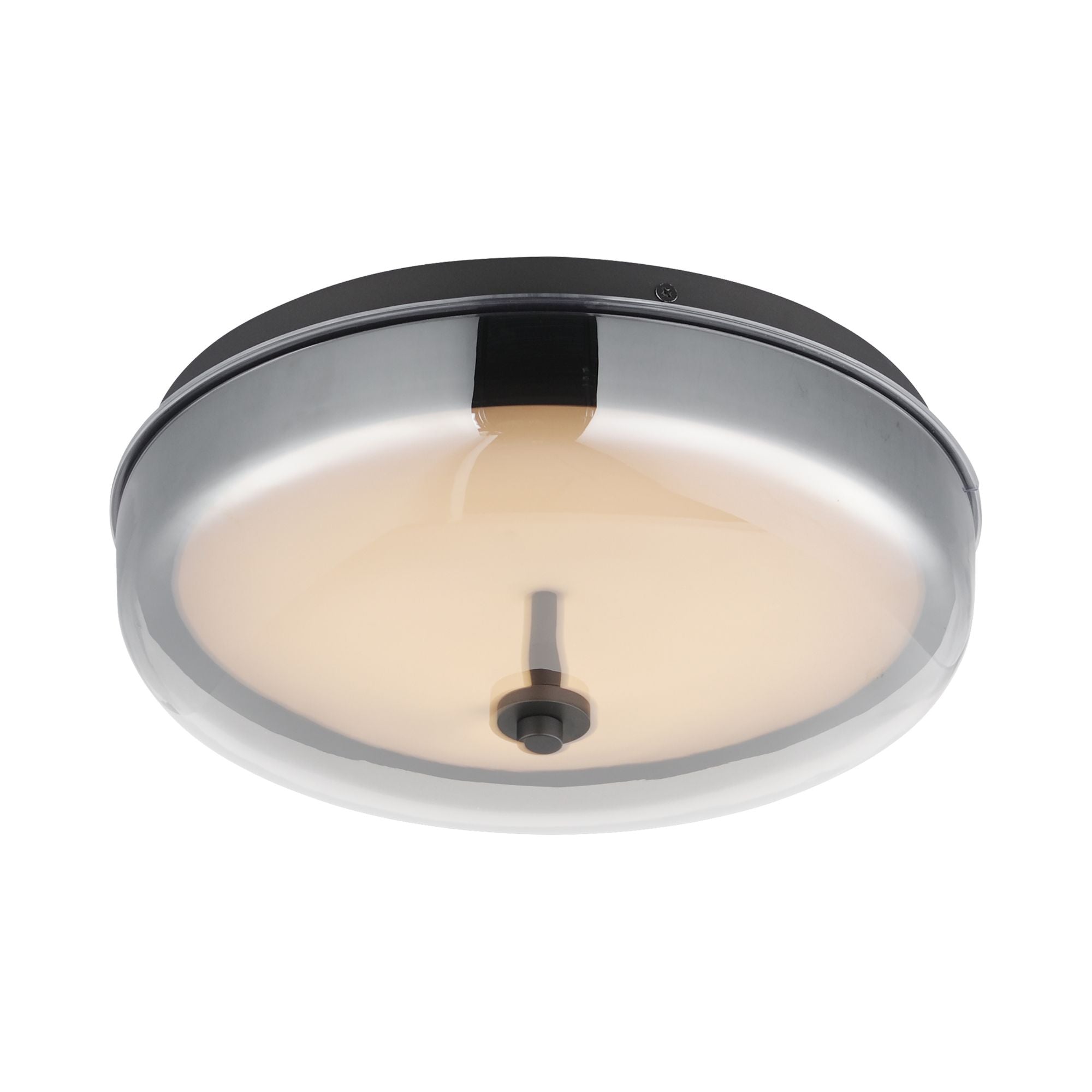 Voto 12" LED Flush Mount, Gunmetal Finish