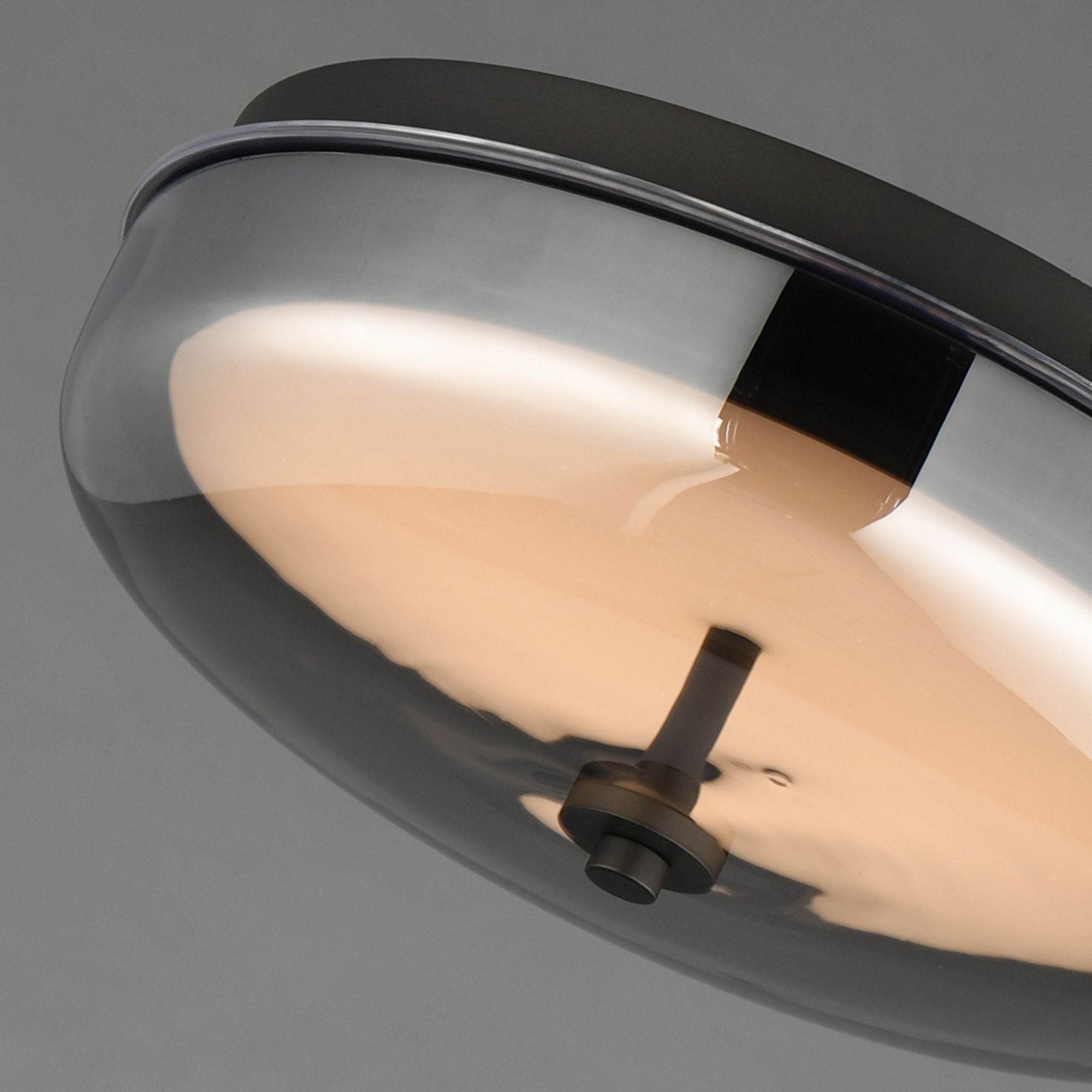 Voto 12" LED Flush Mount, Gunmetal Finish