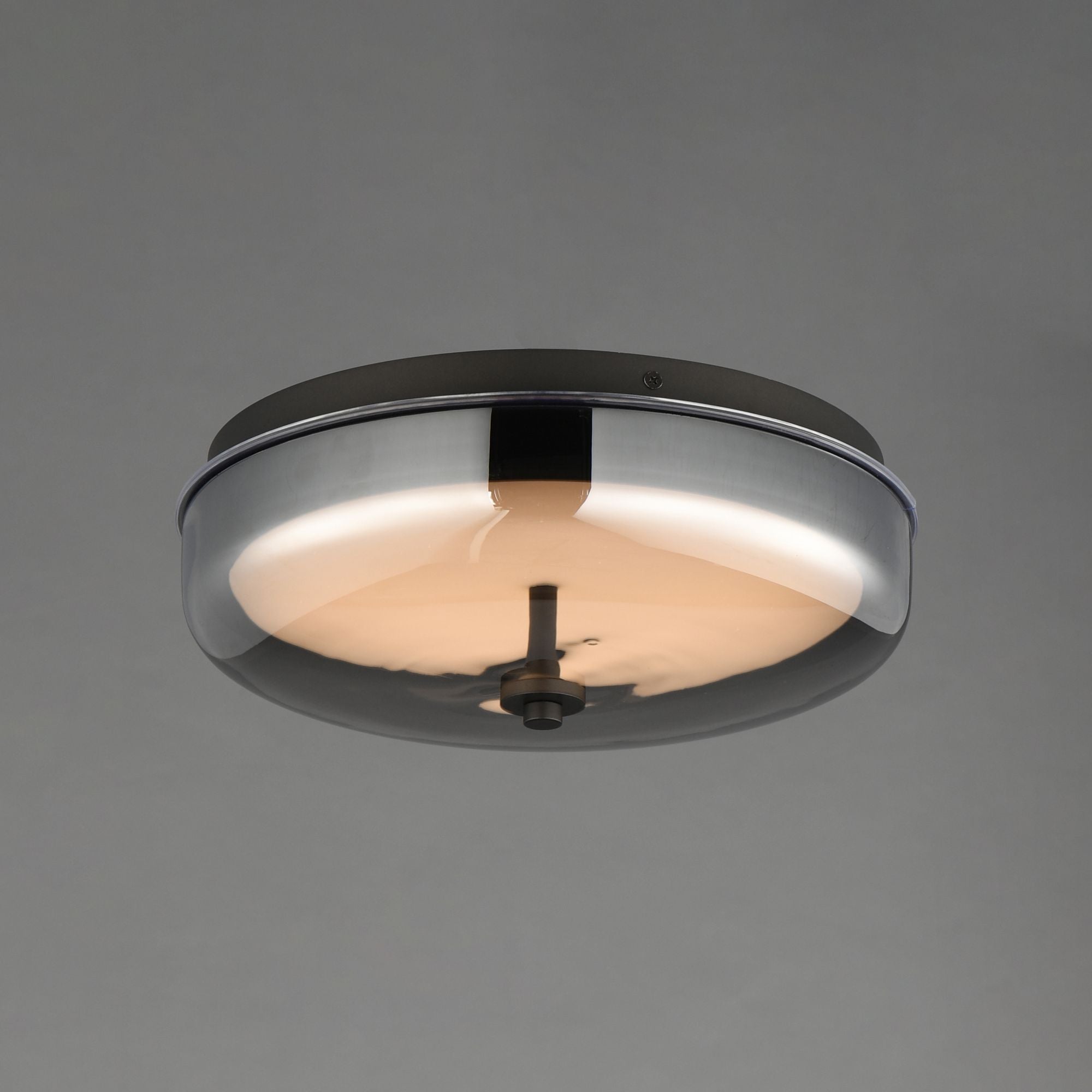Voto 12" LED Flush Mount, Gunmetal Finish