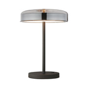 Voto 18" LED Table Lamp, Gunmetal Finish