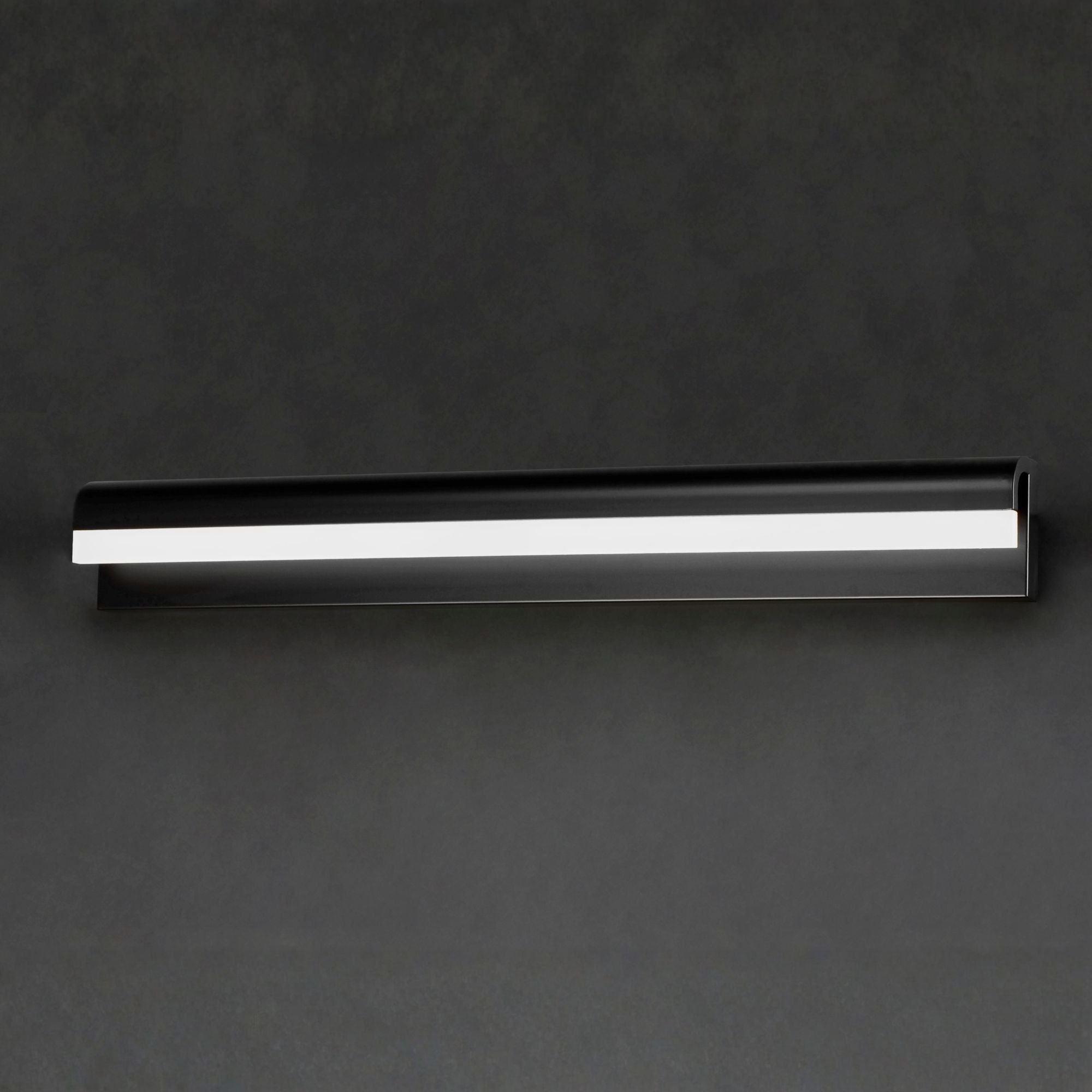 Waterfall 24" LED Bath Vanity, Black Finish