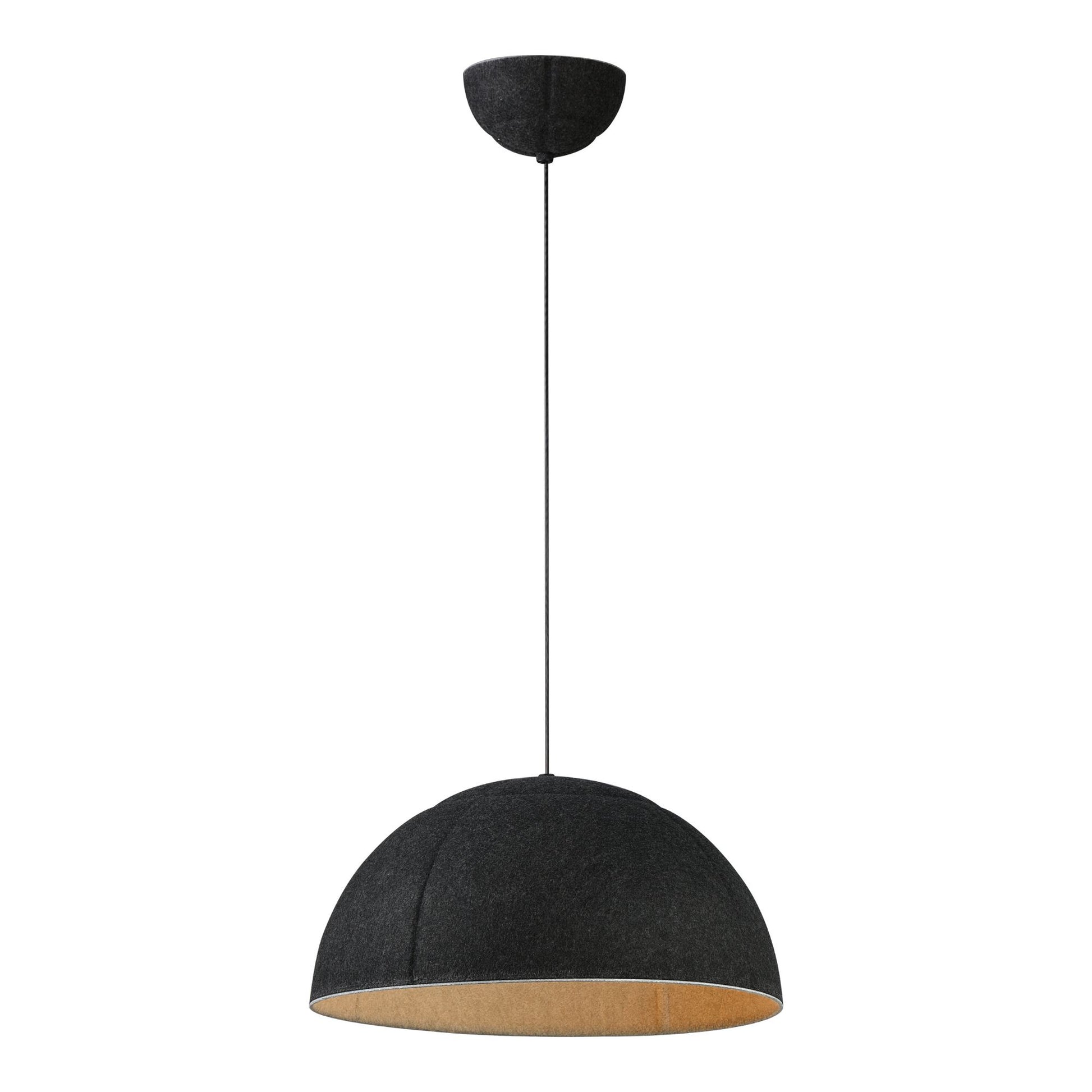 ET2 Lighting - Wimbledon 16" LED Pendant, Dark Gray Finish | Bees Lighting