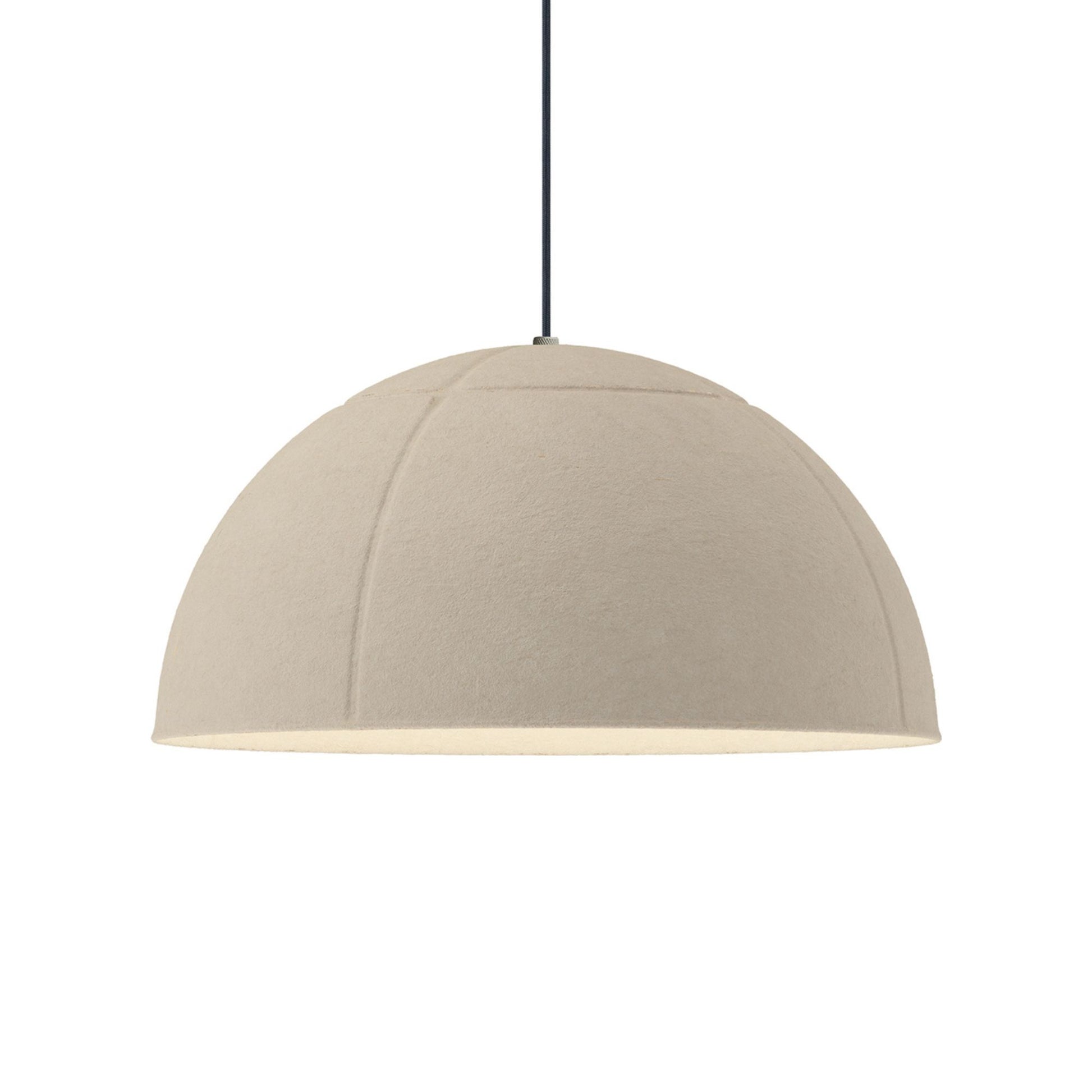 ET2 Lighting - Wimbledon 16" LED Pendant, Light Cream Finish | Bees Lighting