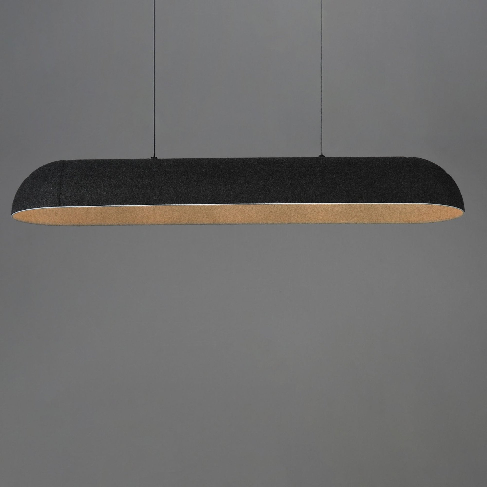 ET2 Lighting - Wimbledon 40" LED Linear Pendant, Dark Gray Finish | Bees Lighting