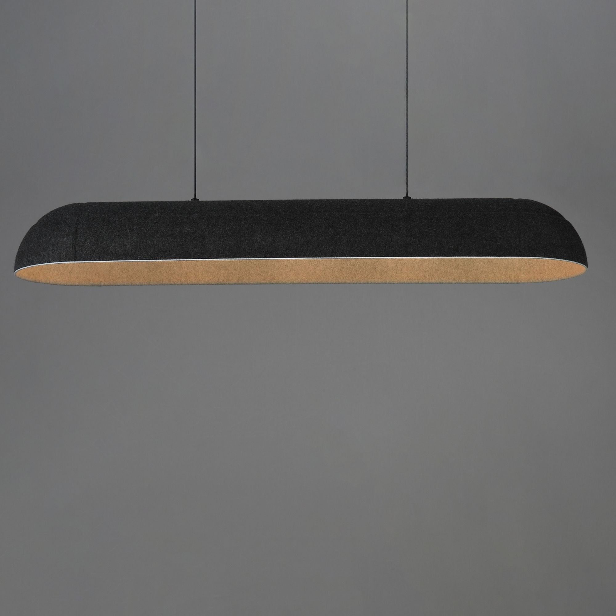 ET2 Lighting - Wimbledon 40" LED Linear Pendant, Dark Gray Finish | Bees Lighting