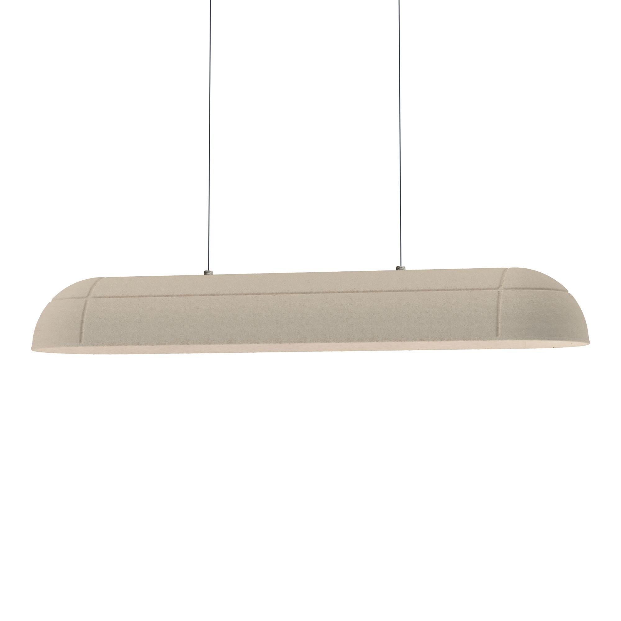 Wimbledon 40" LED Linear Pendant, Light Cream Finish