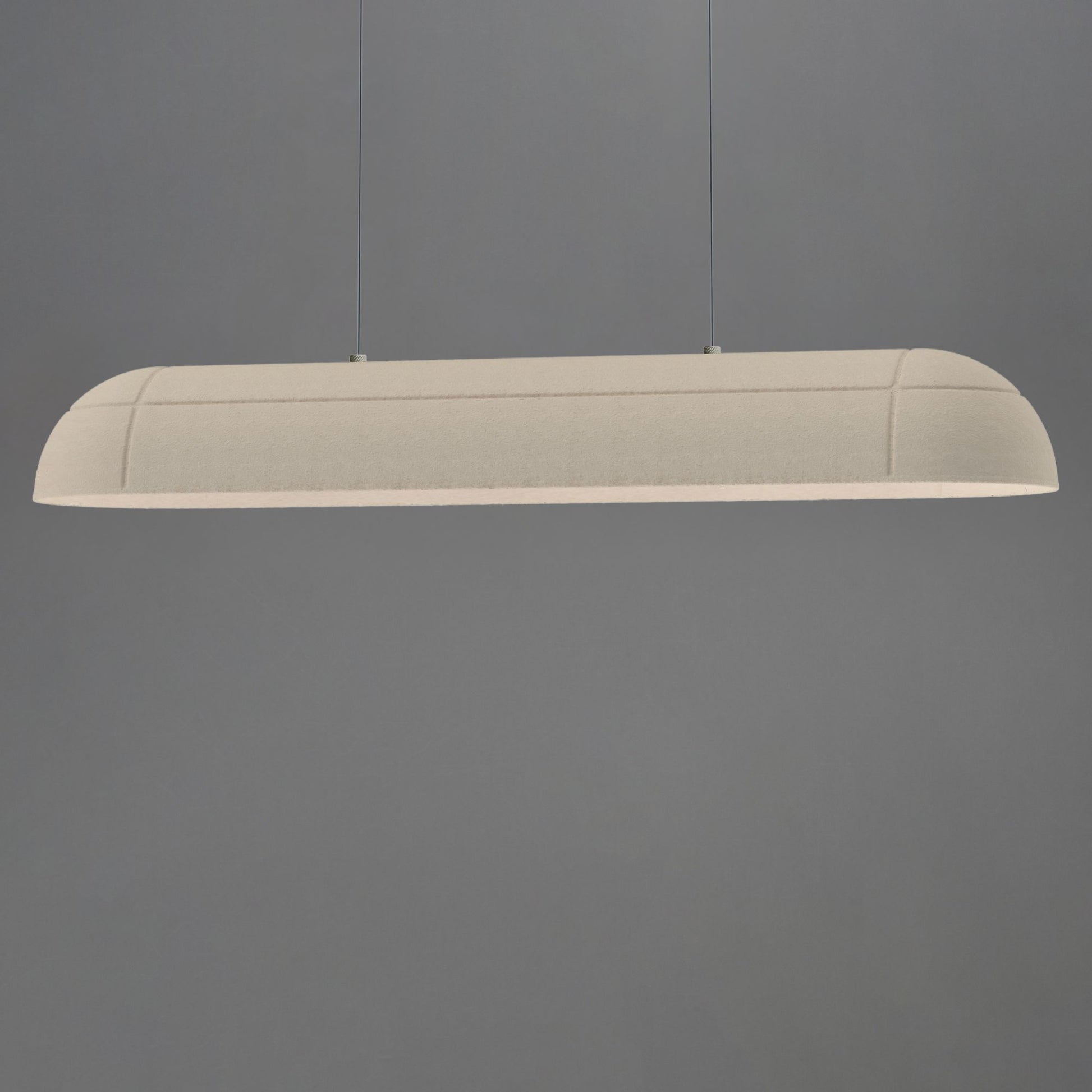 ET2 Lighting - Wimbledon 40" LED Linear Pendant, Light Cream Finish | Bees Lighting