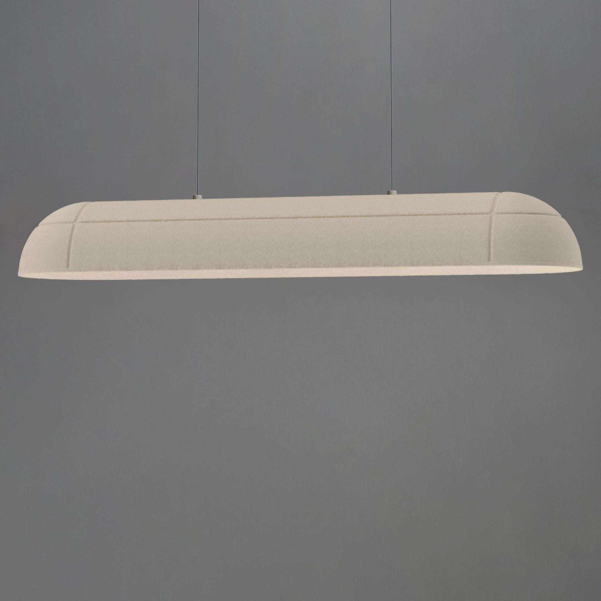 ET2 Lighting - Wimbledon 40" LED Linear Pendant, Light Cream Finish | Bees Lighting