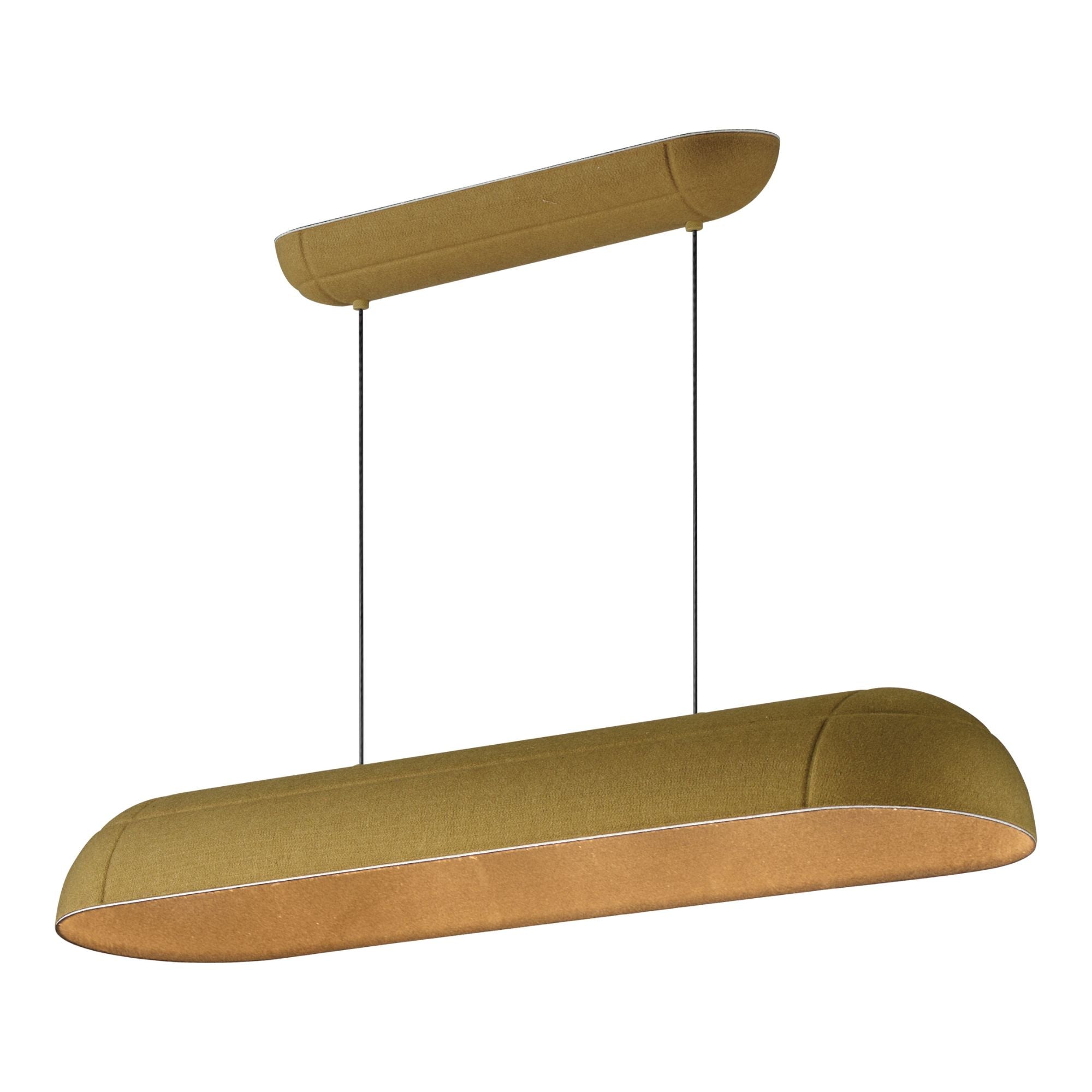 ET2 Lighting - Wimbledon 40" LED Linear Pendant, Olive Finish | Bees Lighting