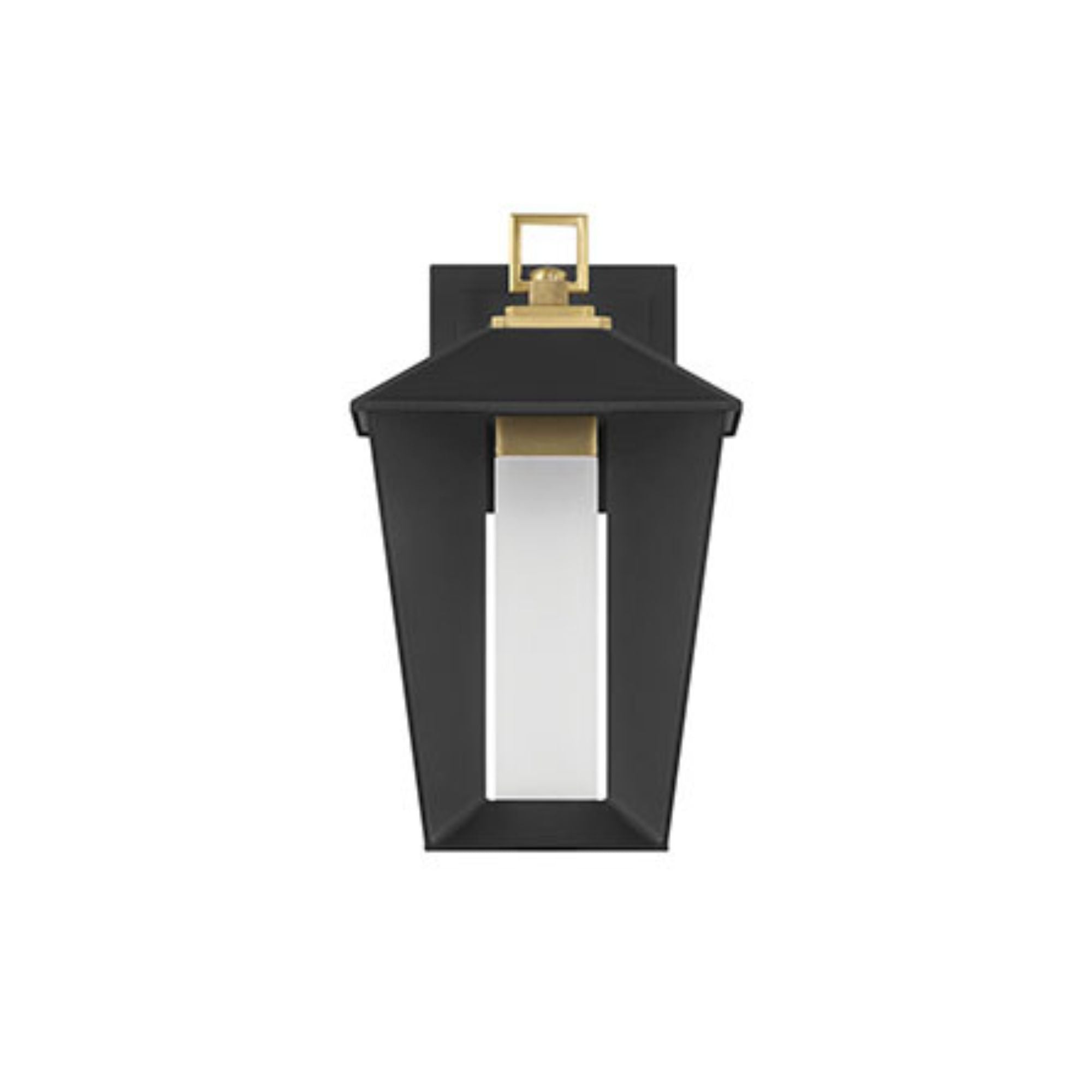 Eurofase Andson Outdoor Sconce, 12.75 in. Height, Brass-Sand Black Mix