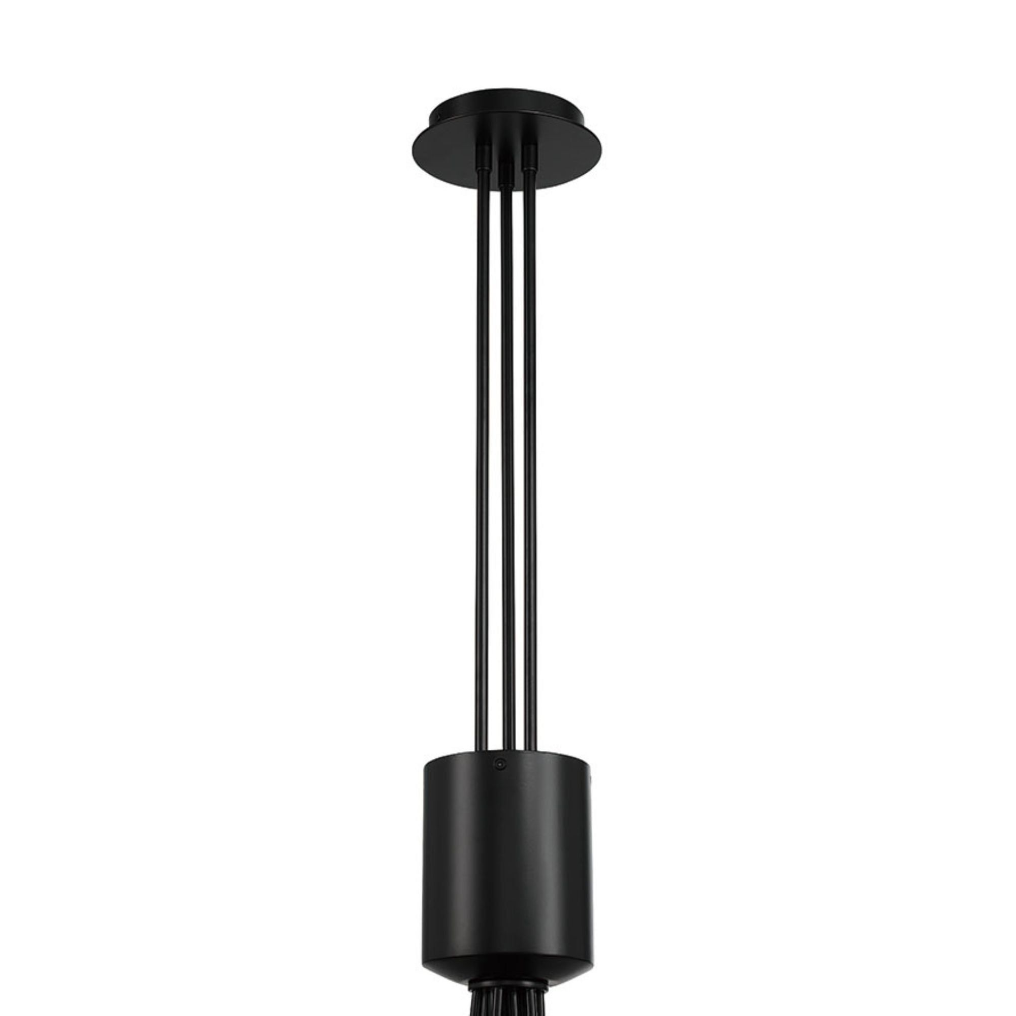 Eurofase Athena 28 in. 13-Light Chandelier, Matte Black