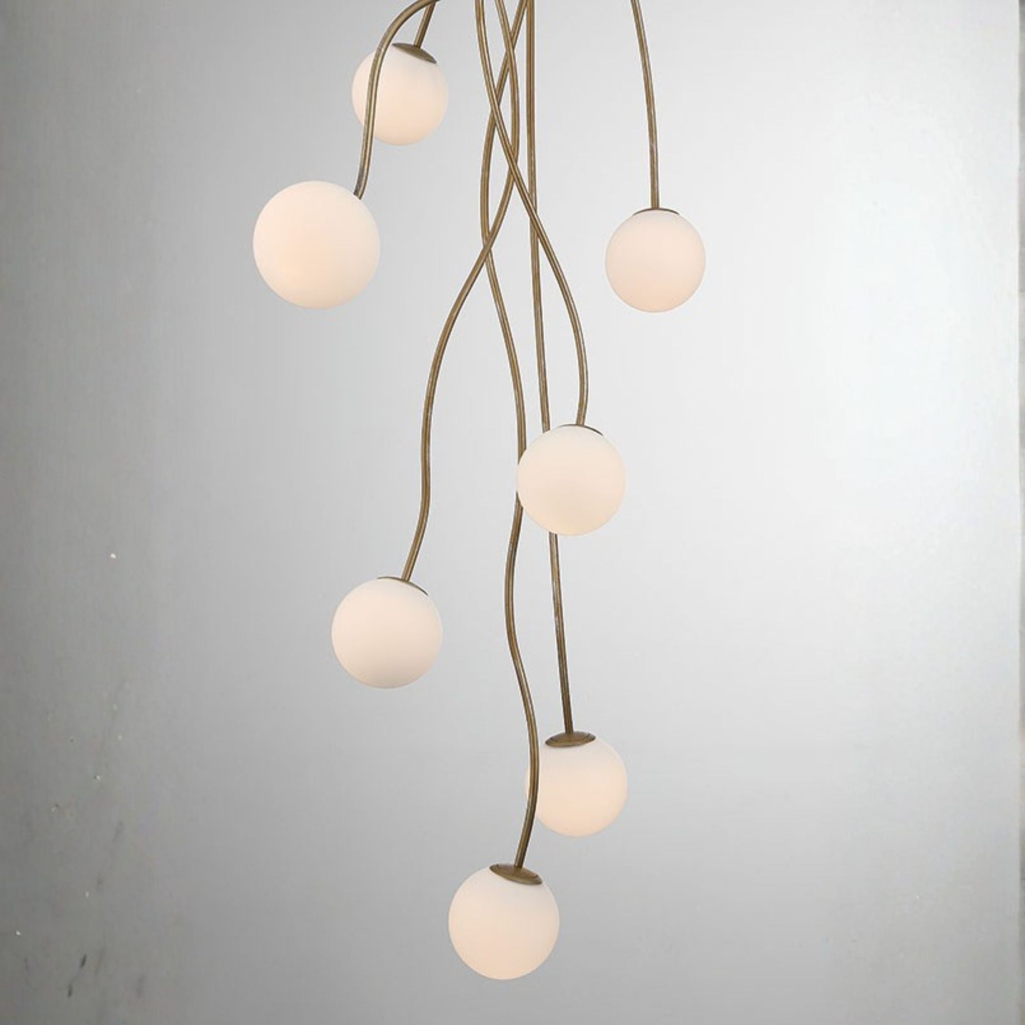 Eurofase Athena 28 in. 13-Light Chandelier, Antique Gold