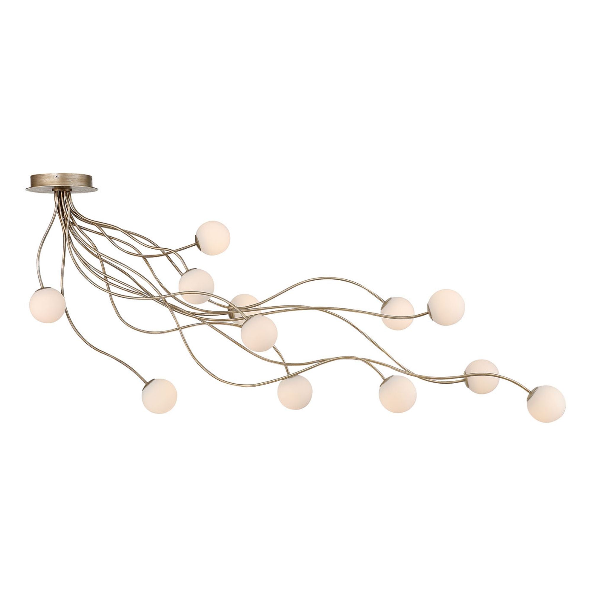 Eurofase Athena 20 in. 12-Light Semi-Flush Mount
