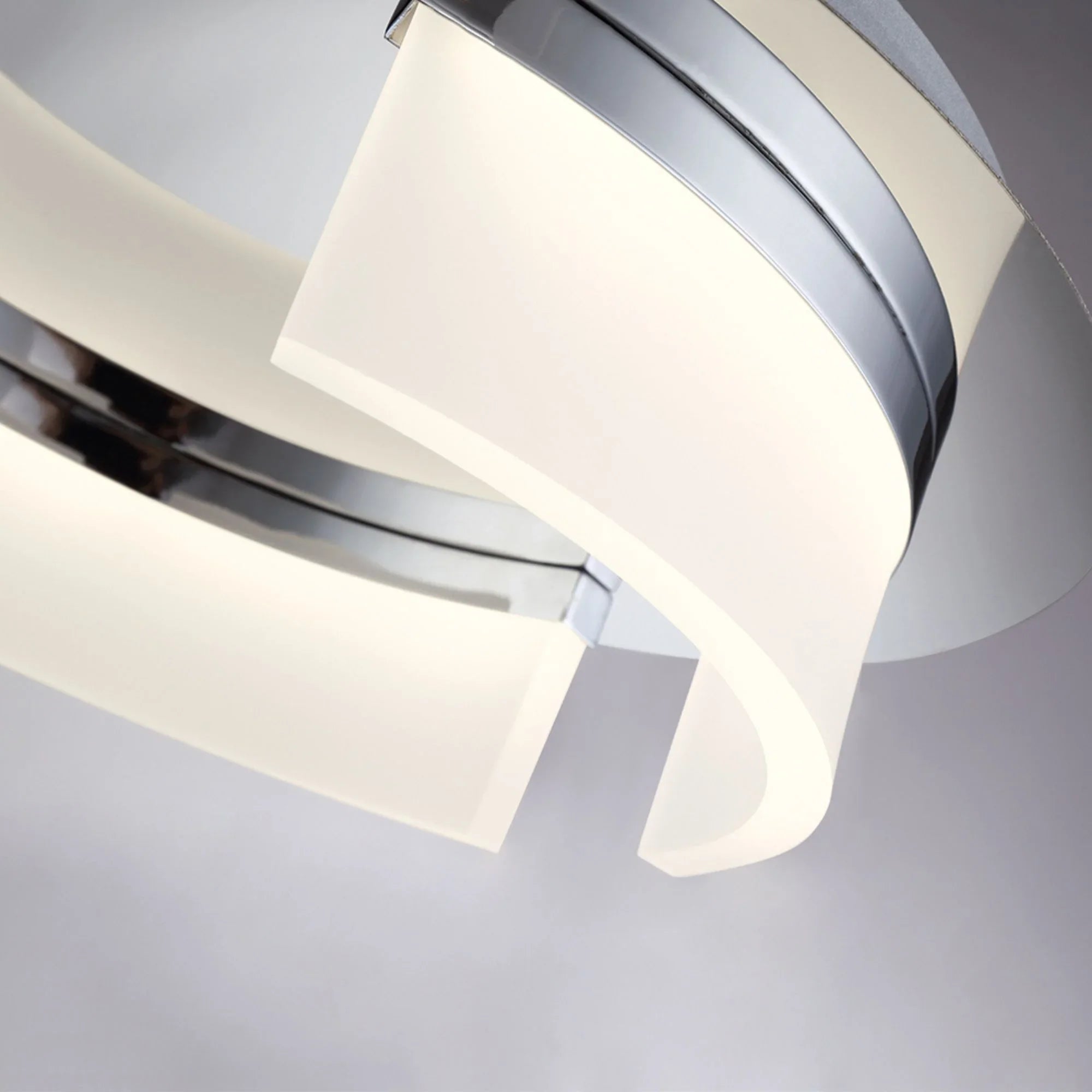 Eurofase Lighting - Bria 15" LED Flush Mount, Chrome Finish | Bees Lighting