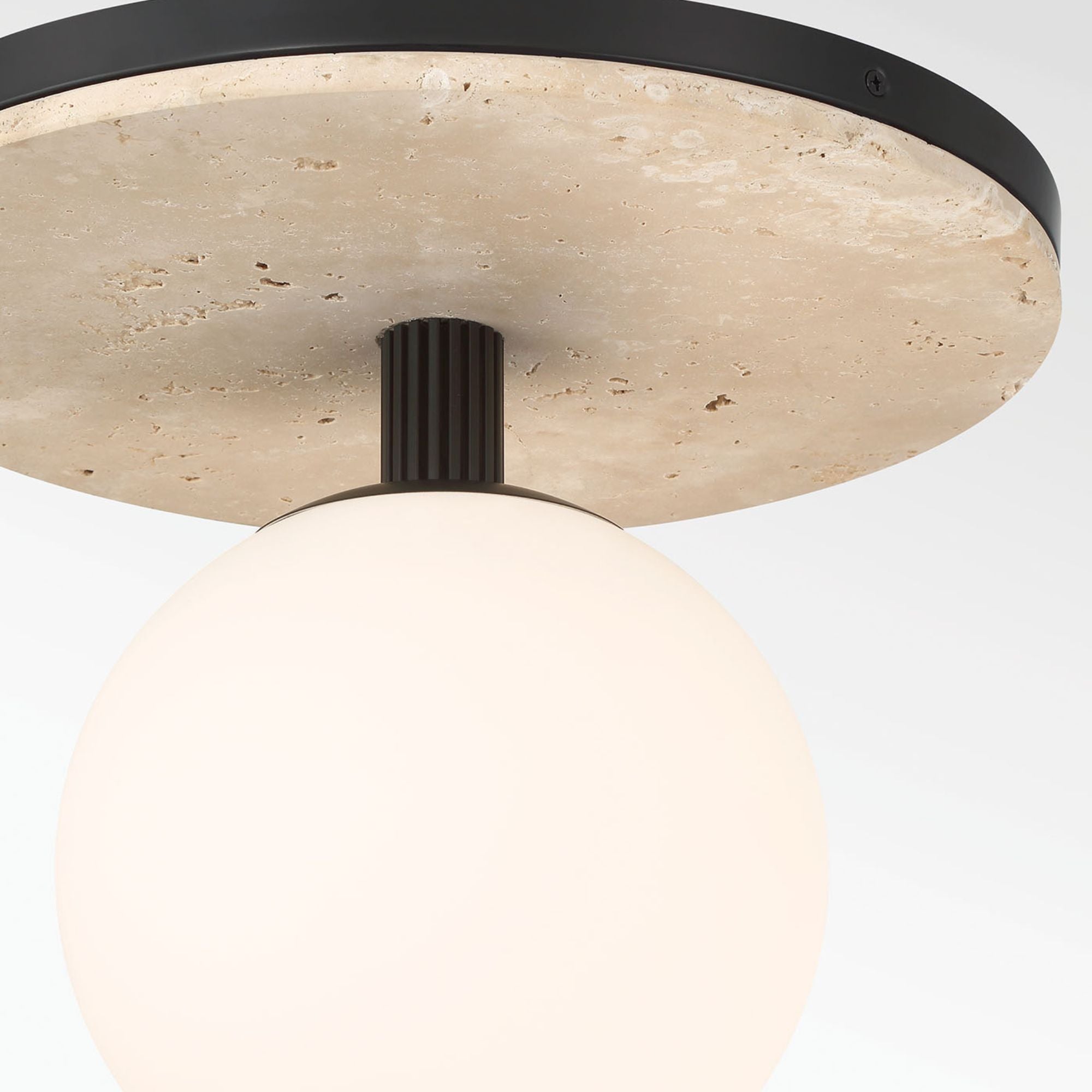Eurofase Carnagie 15 in. Flush Mount Light, Matte Black