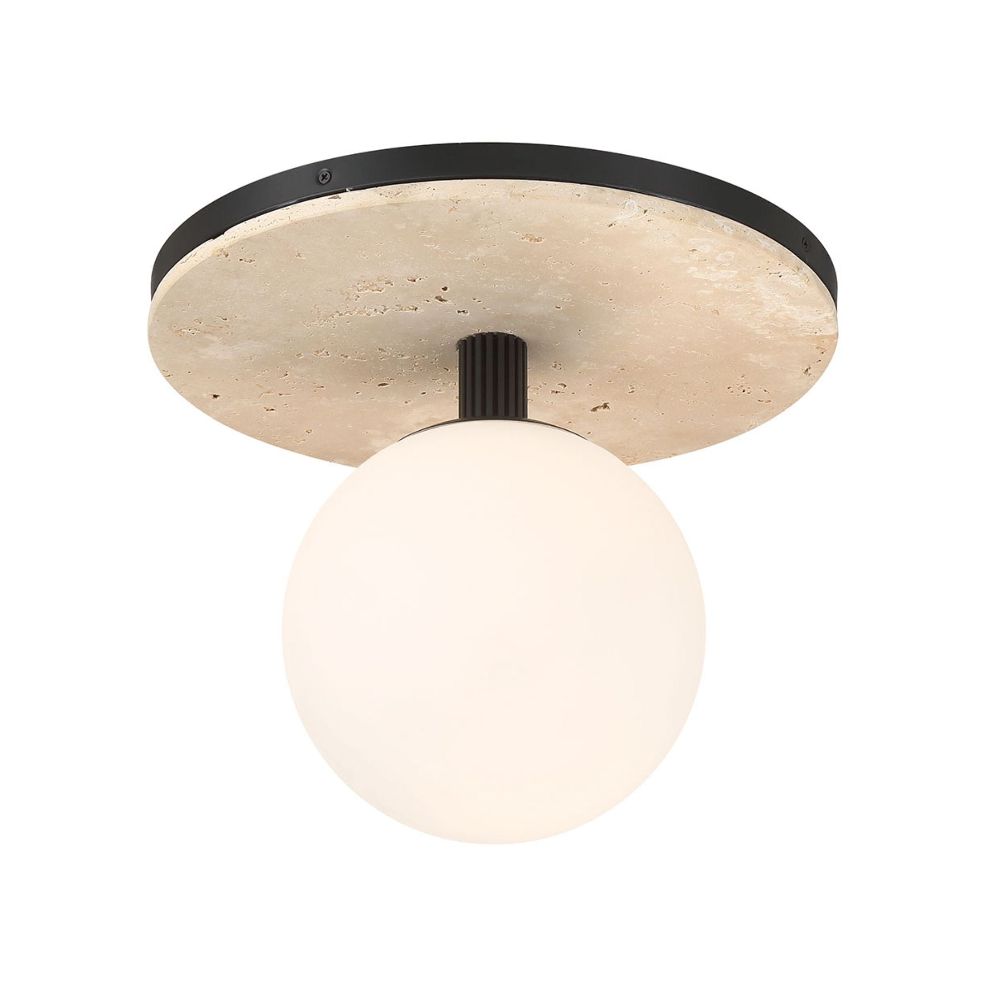 Eurofase Carnagie 15 in. Flush Mount Light, Matte Black