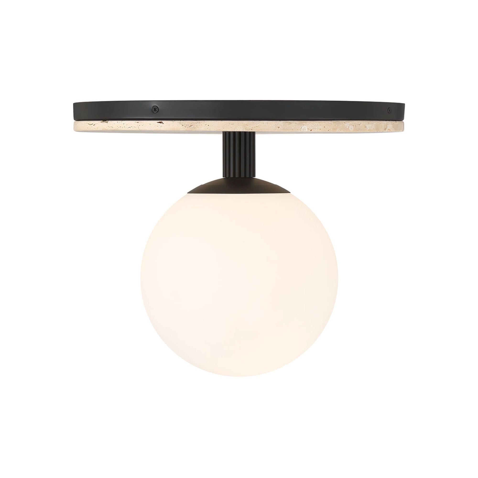 Eurofase Carnagie 15 in. Flush Mount Light, Matte Black
