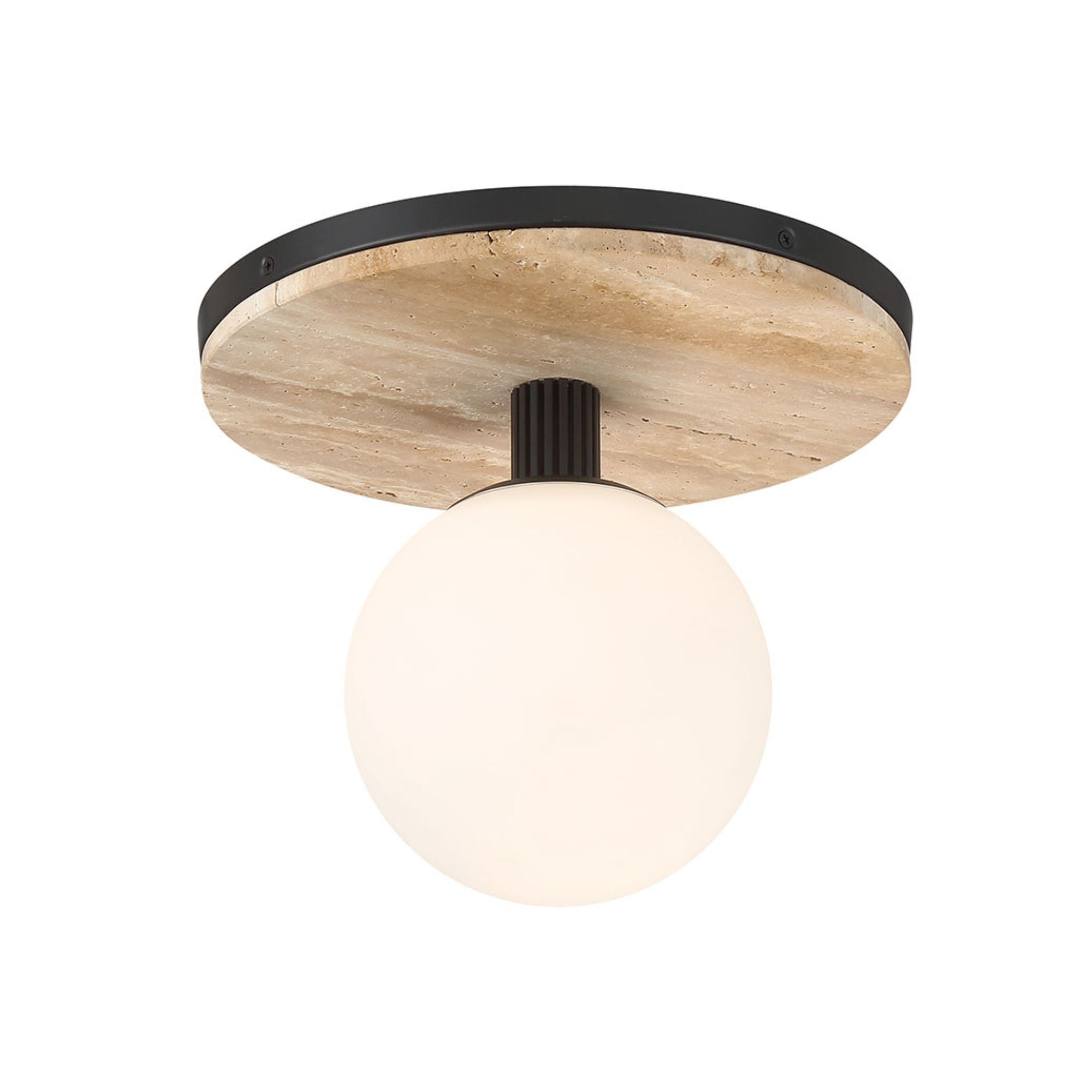 Eurofase Carnagie 12 in. Flush Mount Light, Matte Black