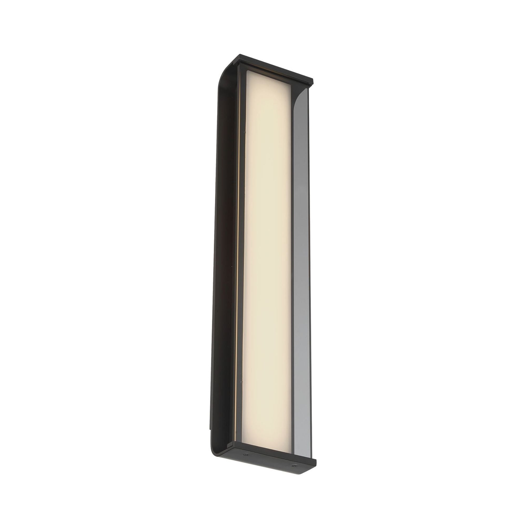 Eurofase Dulton Outdoor Sconce, 24.4 in. Height, Matte Black, Integrated LED