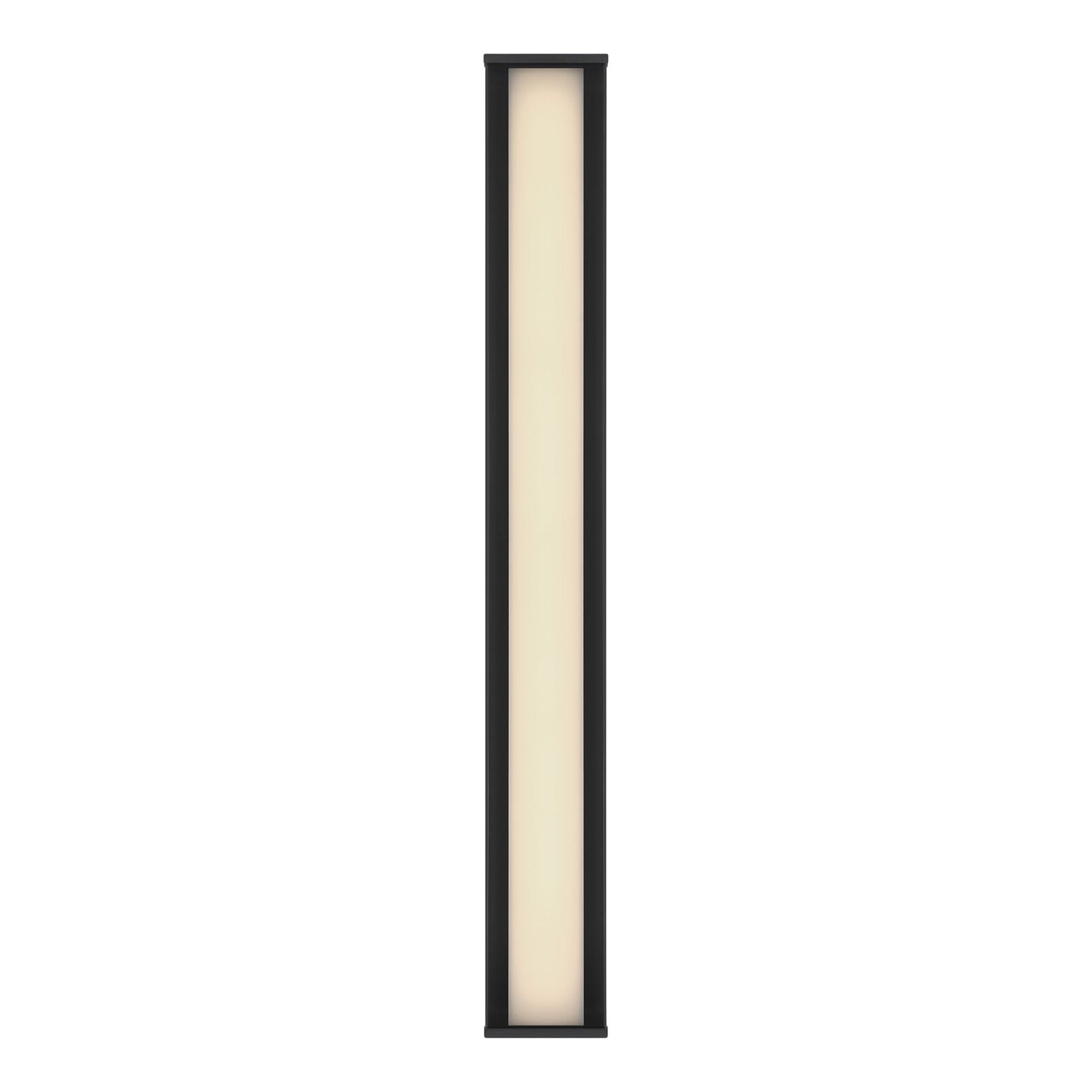Eurofase Dulton Outdoor Sconce, 42.25in. Height, Matte Black, Integrated LED