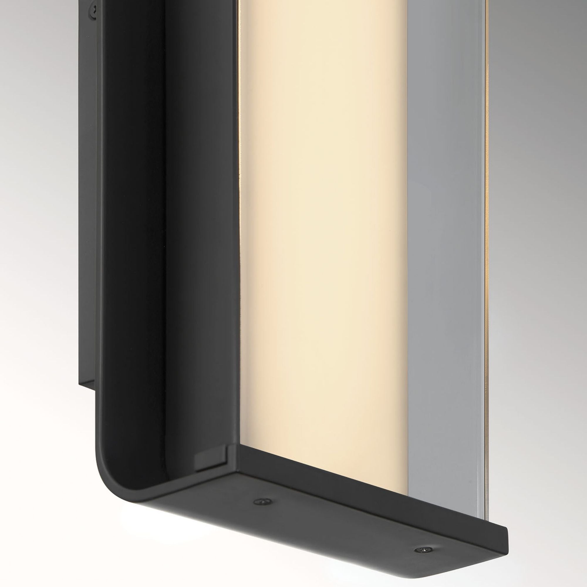 Eurofase Dulton Outdoor Sconce, 42.25in. Height, Matte Black, Integrated LED