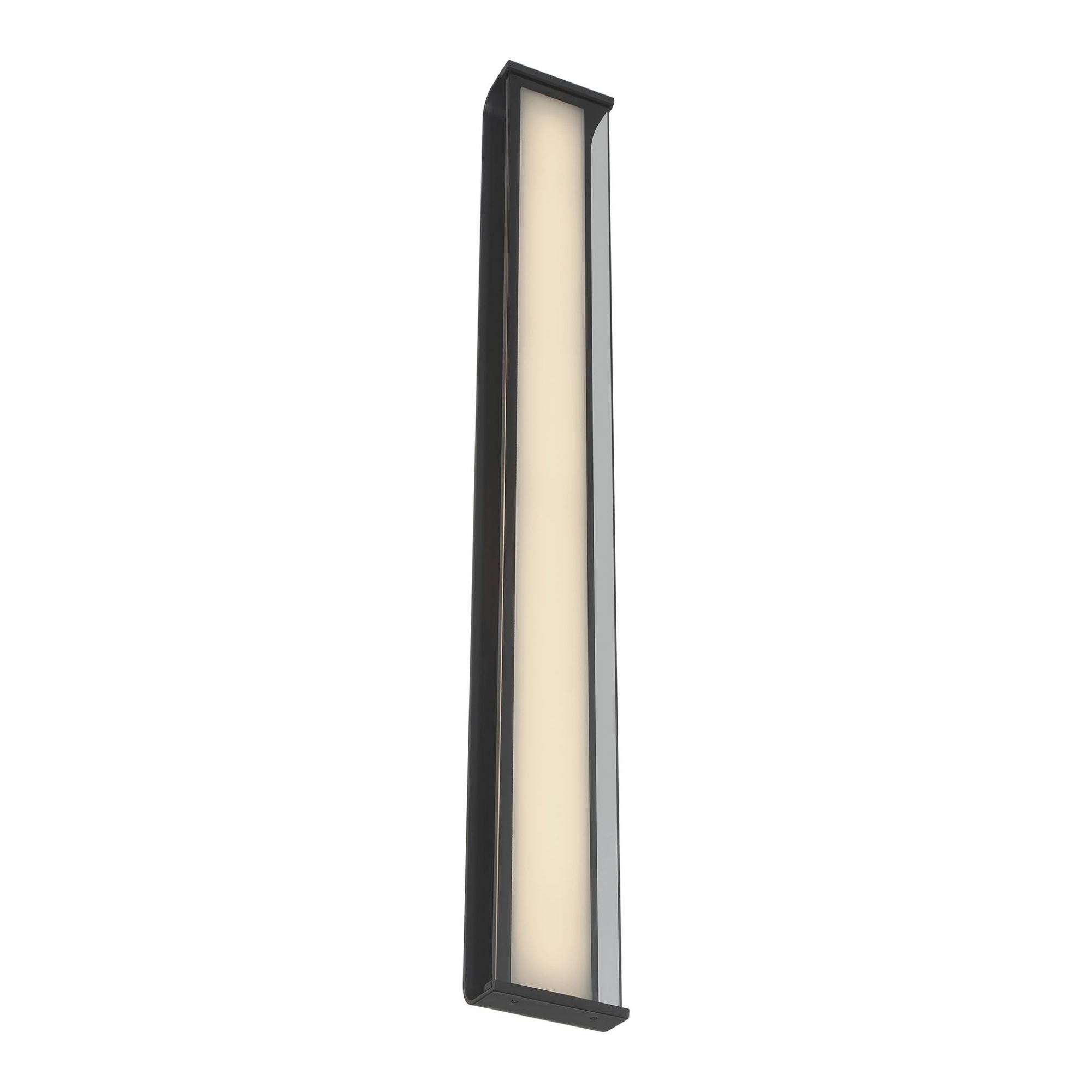 Eurofase Dulton Outdoor Sconce, 42.25in. Height, Matte Black, Integrated LED