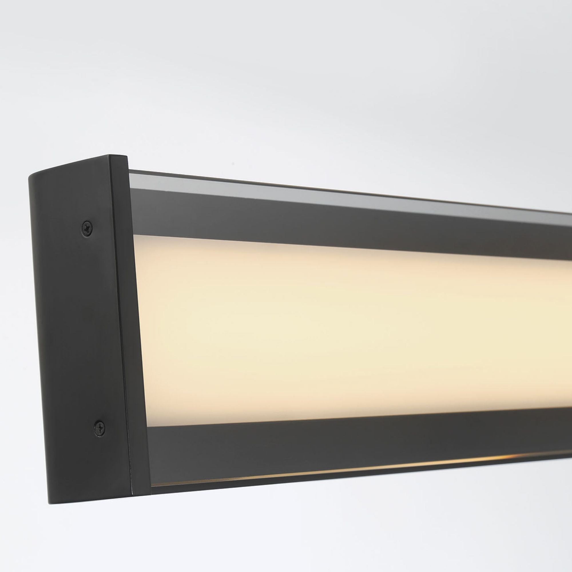 Eurofase Dulton Outdoor Sconce, 61.5 in. Height, Matte Black, Integrated LED