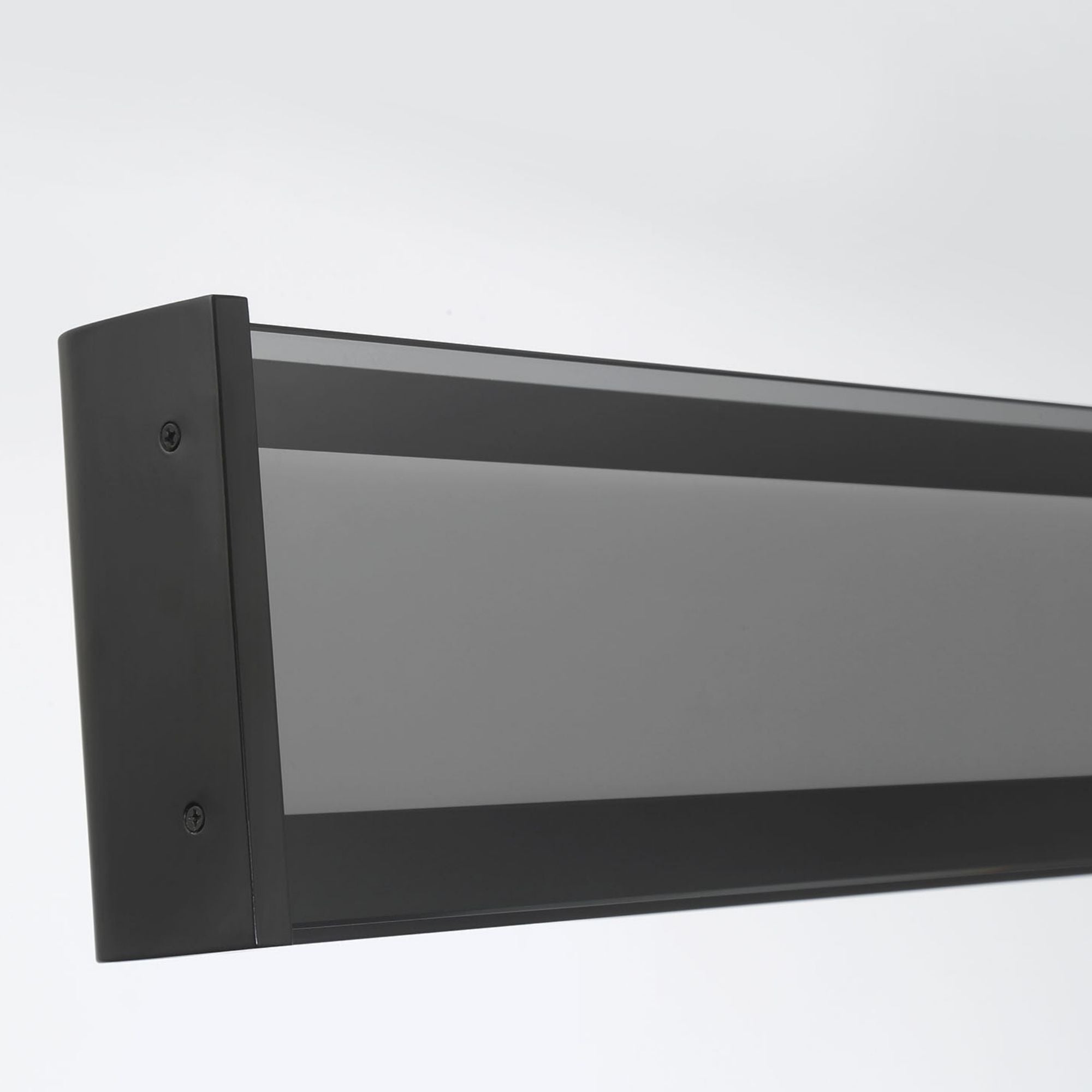 Eurofase Dulton Outdoor Sconce, 61.5 in. Height, Matte Black, Integrated LED