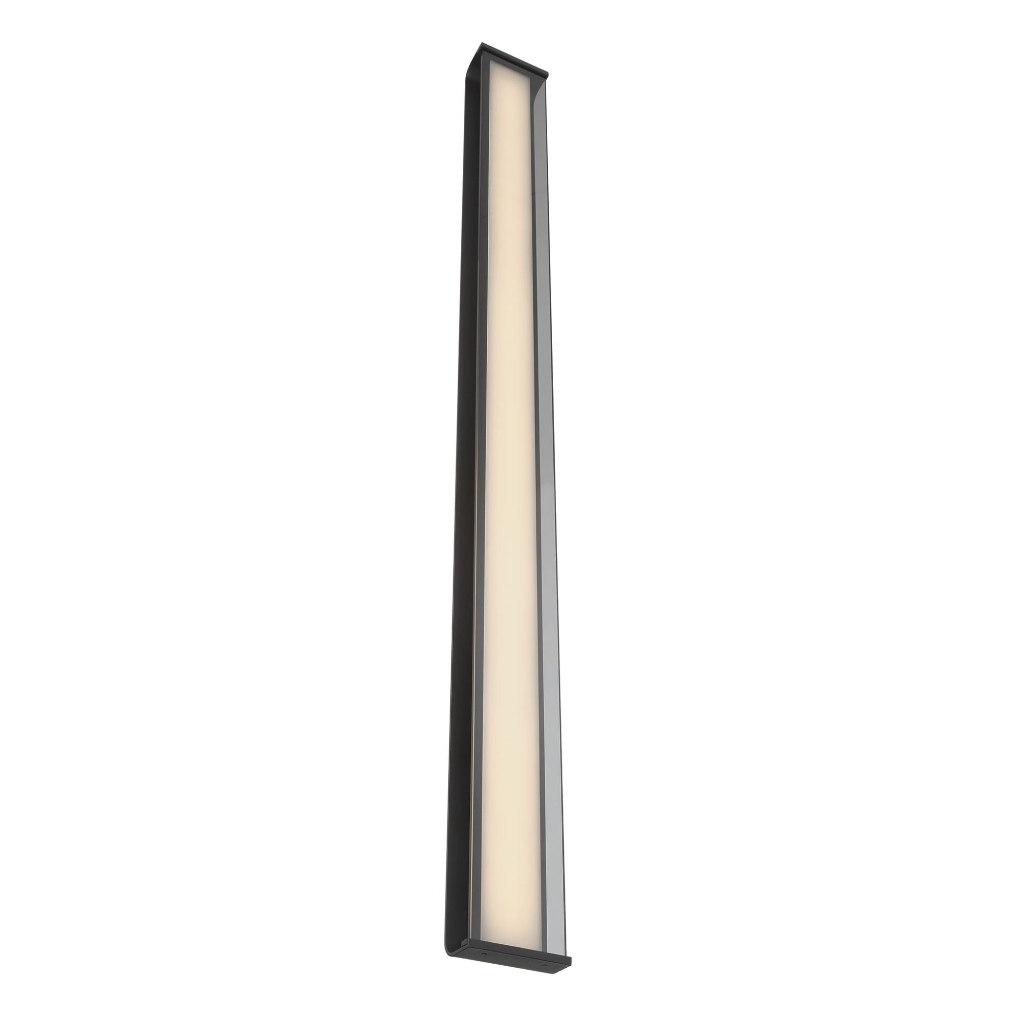 Eurofase Dulton Outdoor Sconce, 61.5 in. Height, Matte Black, Integrated LED