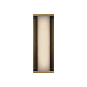 Eurofase Dulton Wall Sconce, 14 in. Height, Antique Brass, Integrated LED