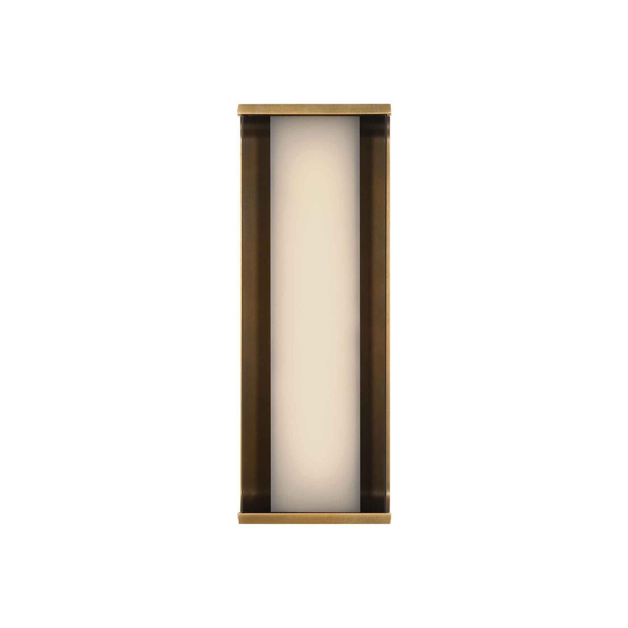 Eurofase Dulton Wall Sconce, 14 in. Height, Antique Brass, Integrated LED
