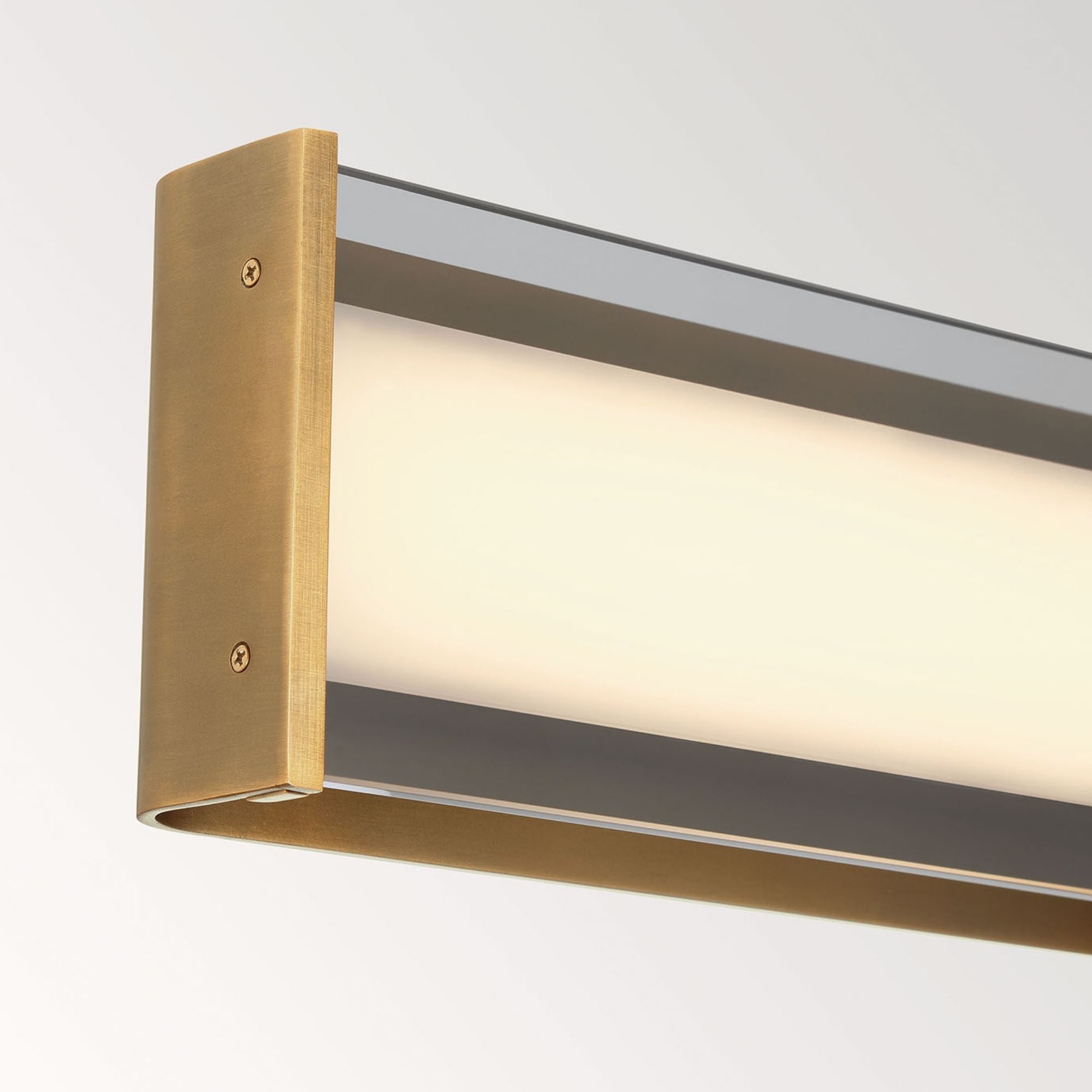 Eurofase Dulton Wall Sconce, 14 in. Height, Antique Brass, Integrated LED