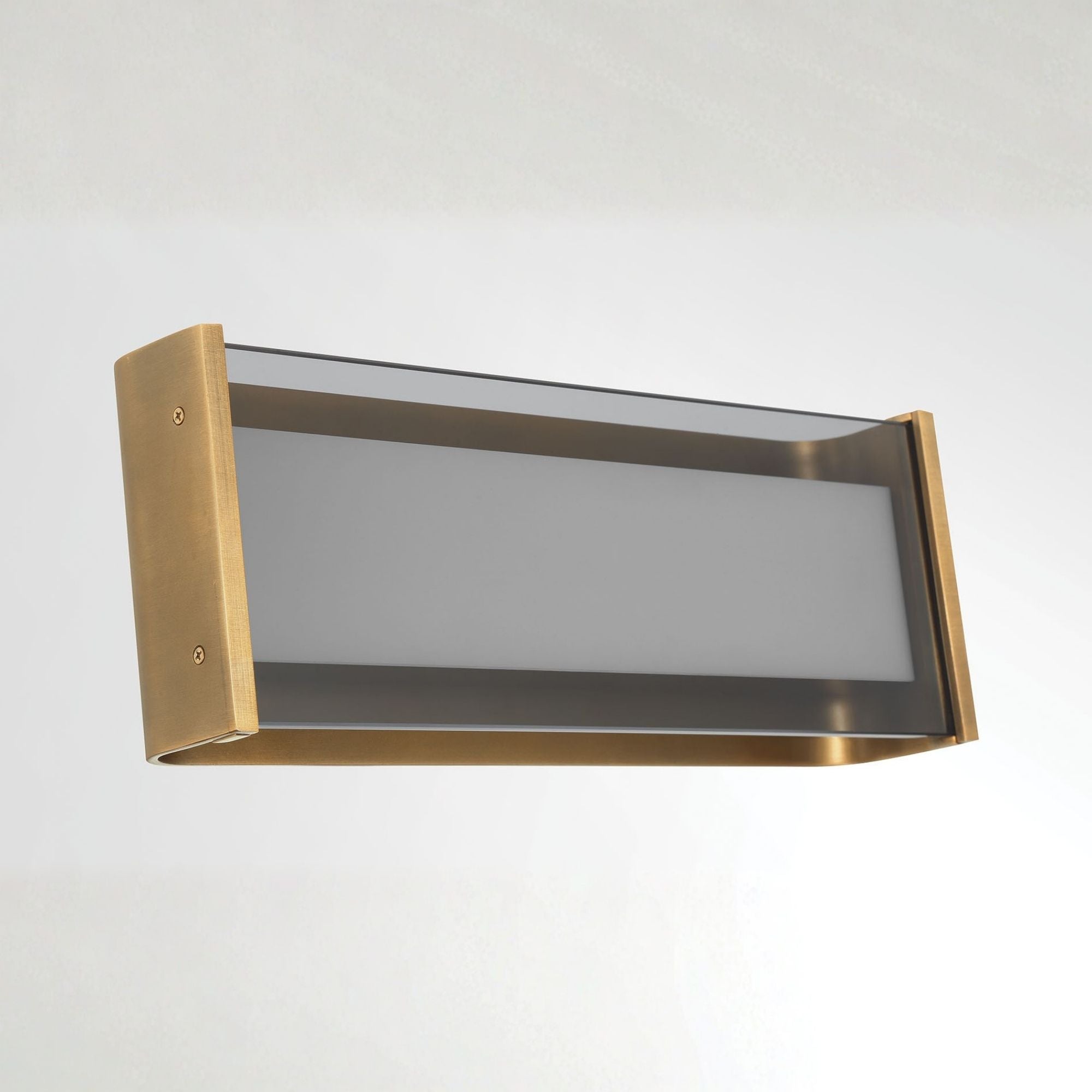 Eurofase Dulton Wall Sconce, 14 in. Height, Antique Brass, Integrated LED