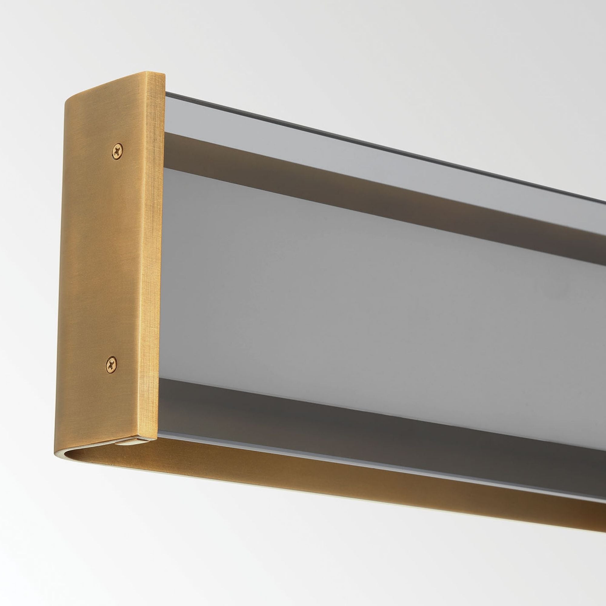 Eurofase Dulton Wall Sconce, 14 in. Height, Antique Brass, Integrated LED