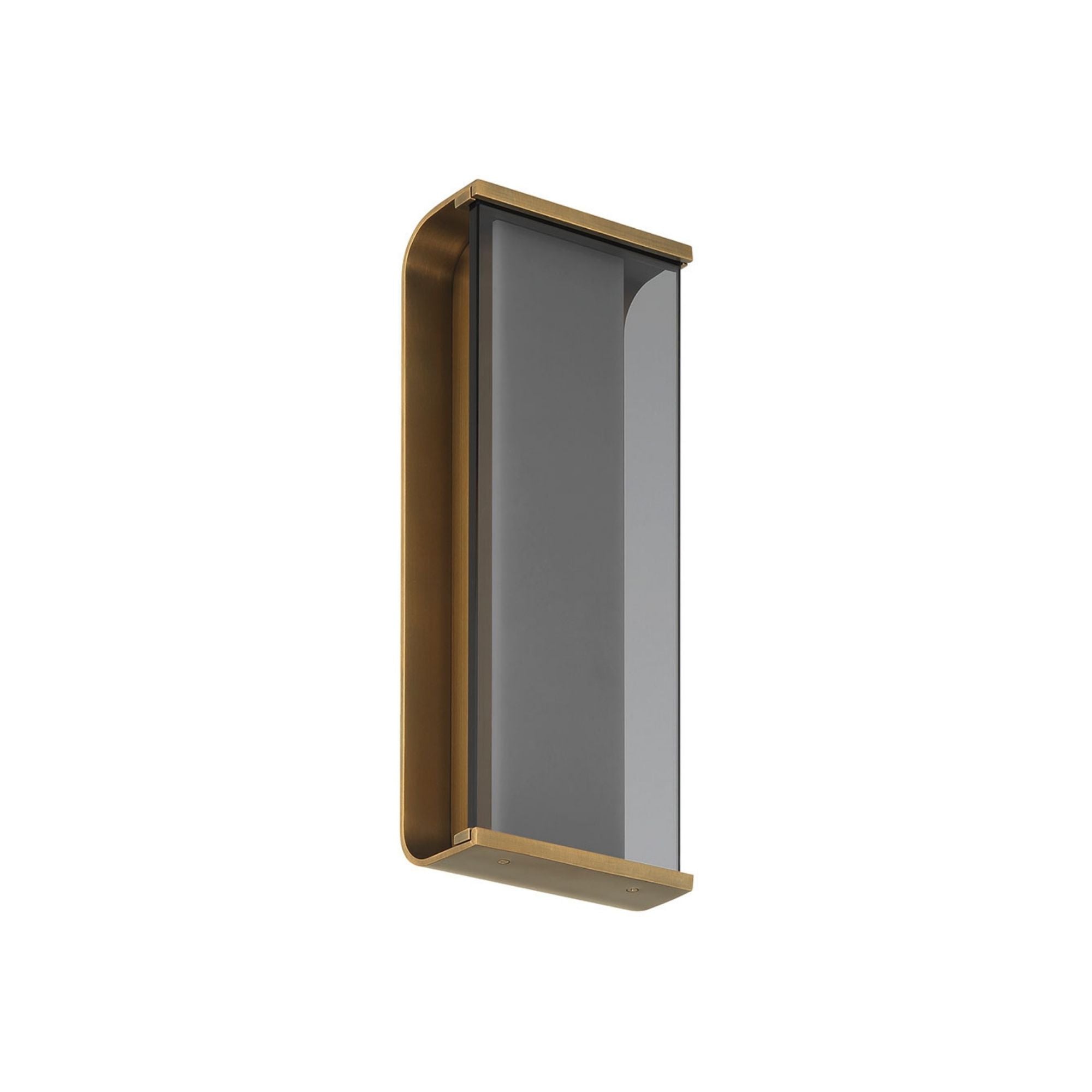 Eurofase Dulton Wall Sconce, 14 in. Height, Antique Brass, Integrated LED