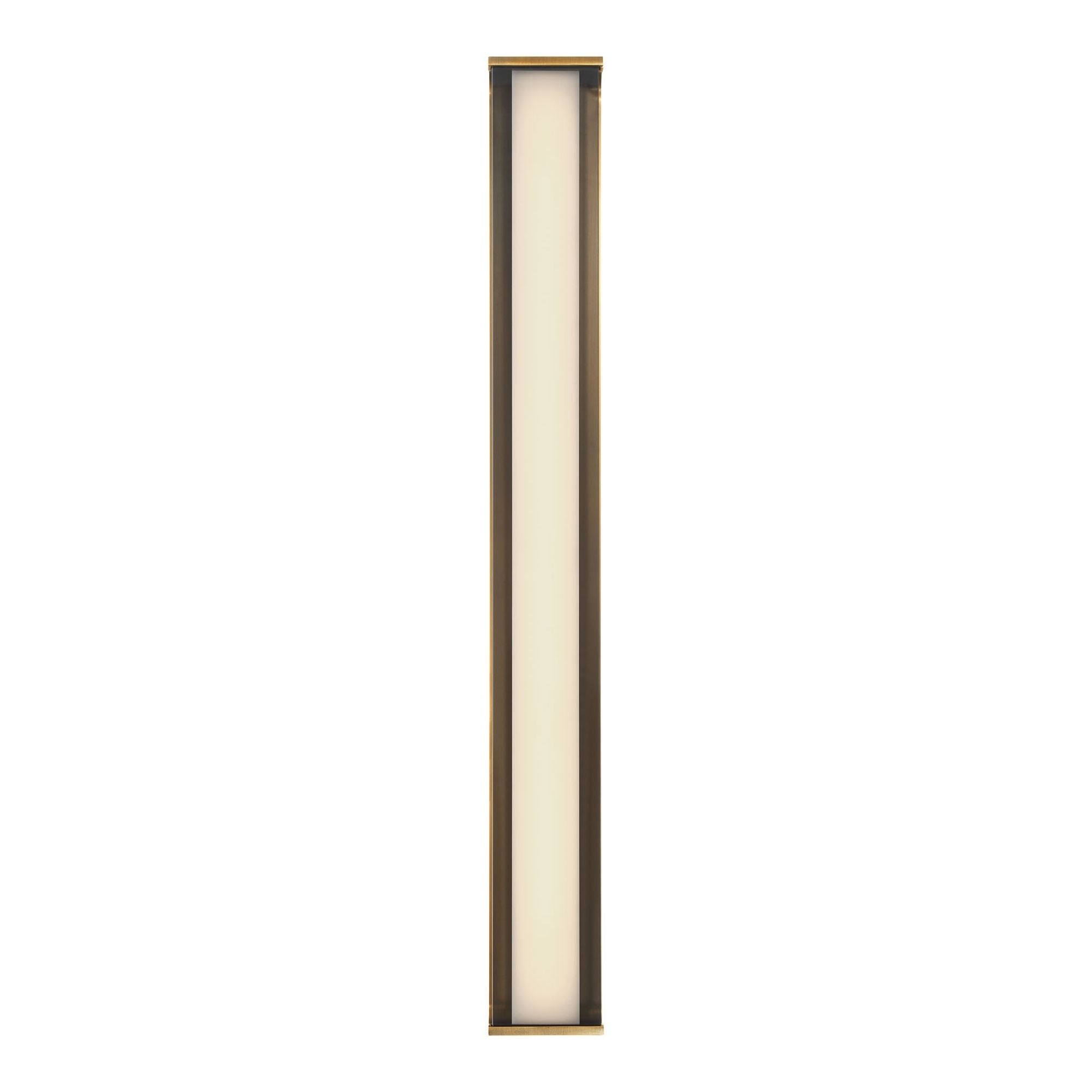 Eurofase Dulton Wall Sconce, 42.25 in. Height, Antique Brass, Integrated LED