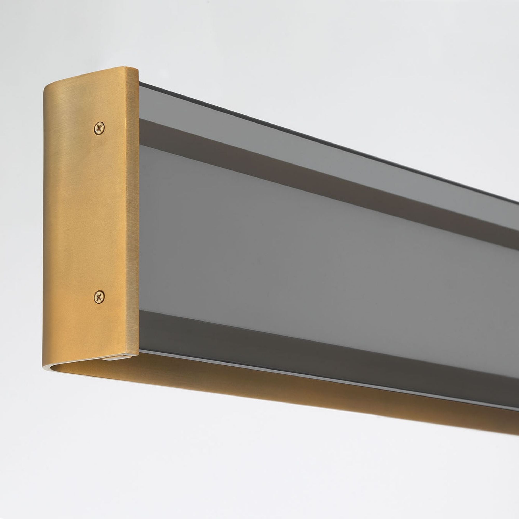 Eurofase Dulton Wall Sconce, 42.25 in. Height, Antique Brass, Integrated LED