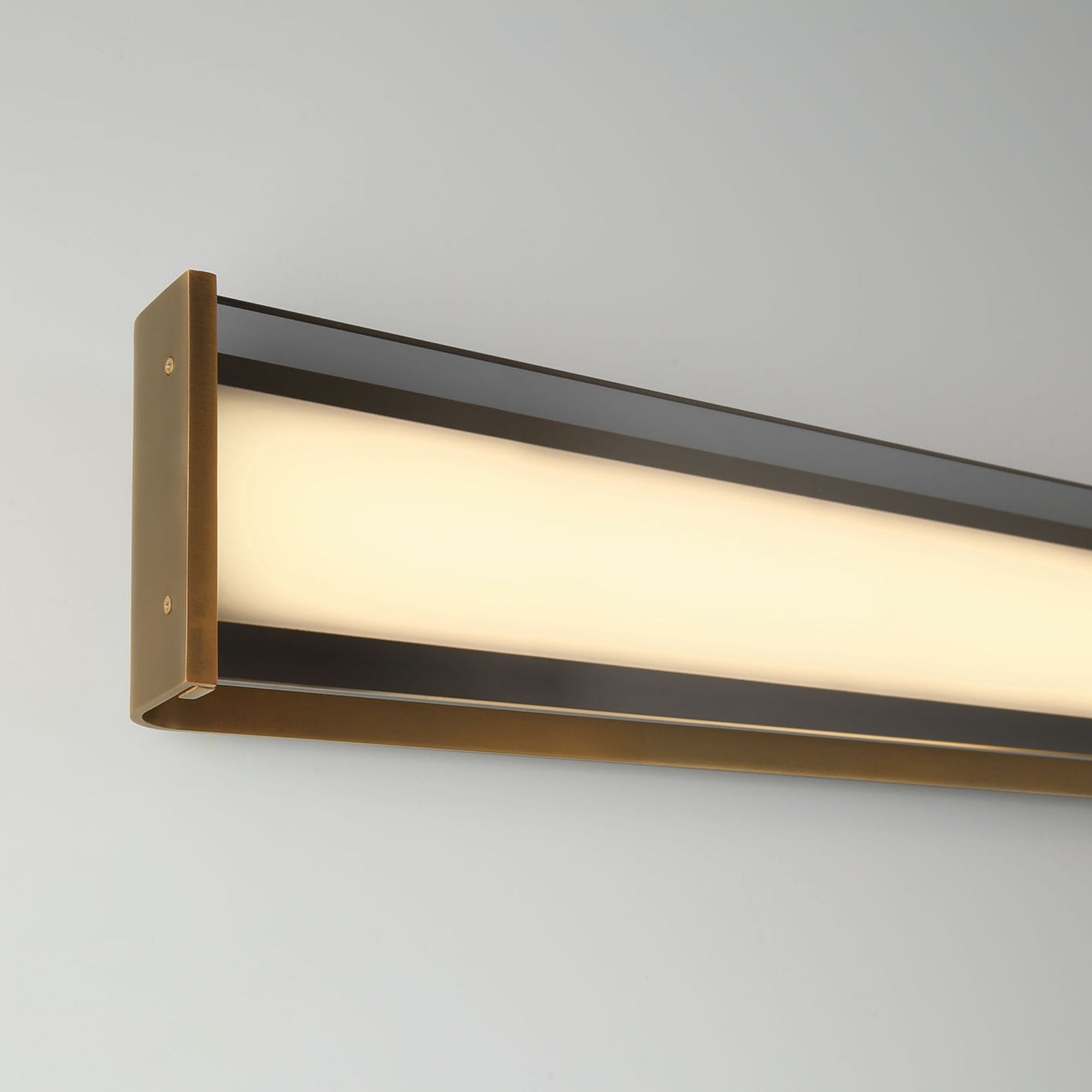 Eurofase Dulton Wall Sconce, 61.5 in. Height, Antique Brass, Integrated LED