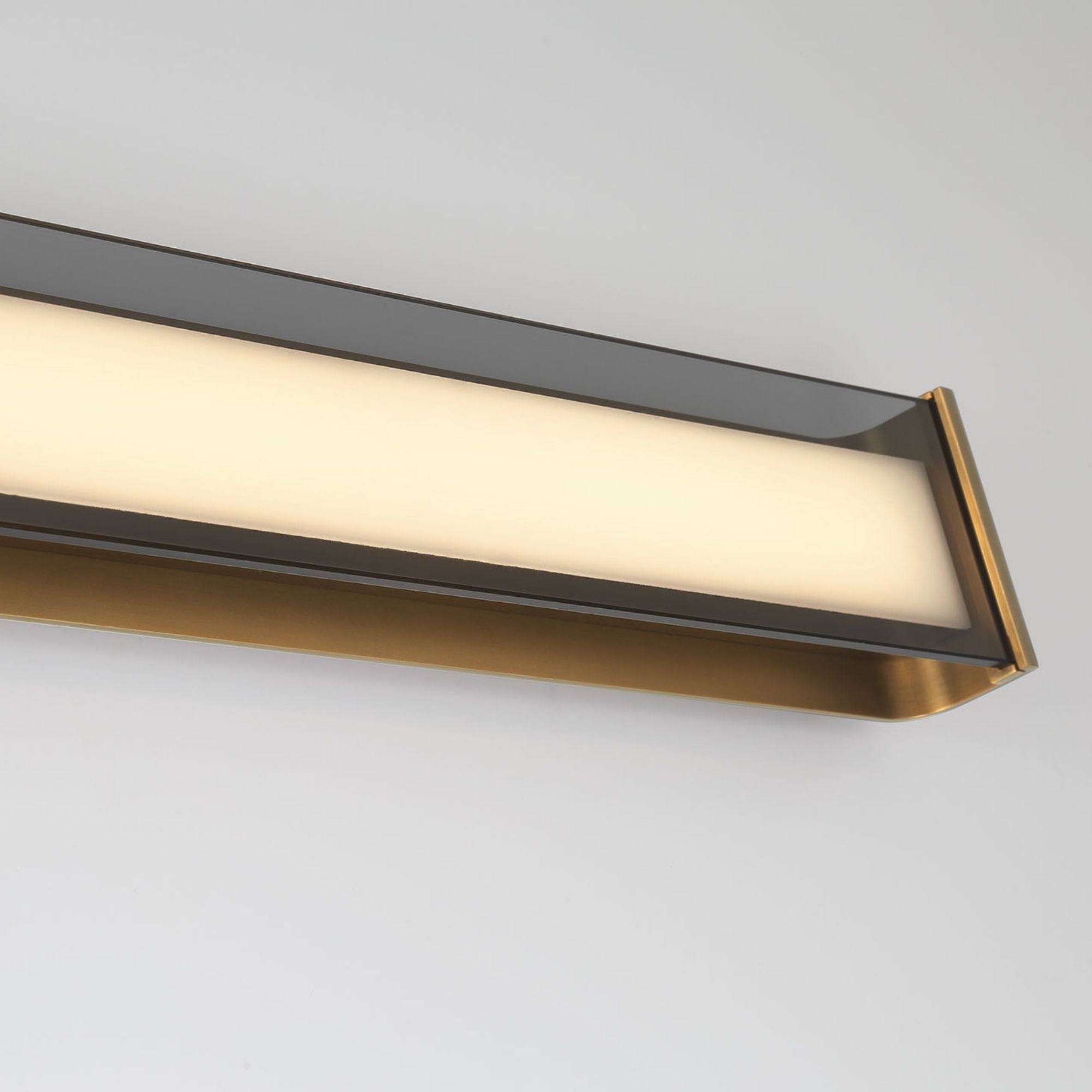 Eurofase Dulton Wall Sconce, 61.5 in. Height, Antique Brass, Integrated LED