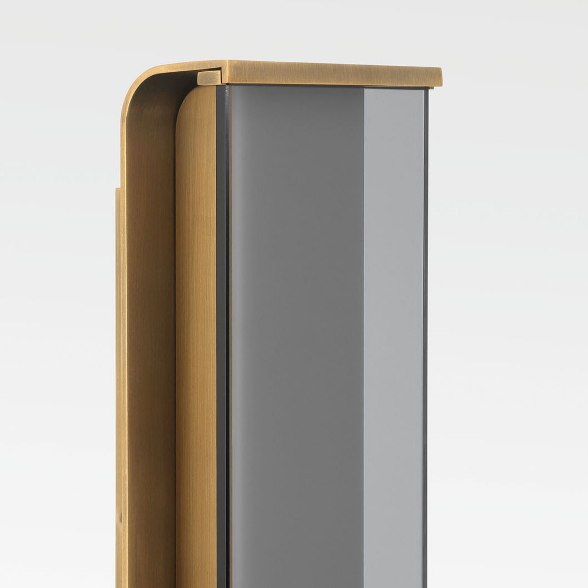 Eurofase Dulton Wall Sconce, 61.5 in. Height, Antique Brass, Integrated LED