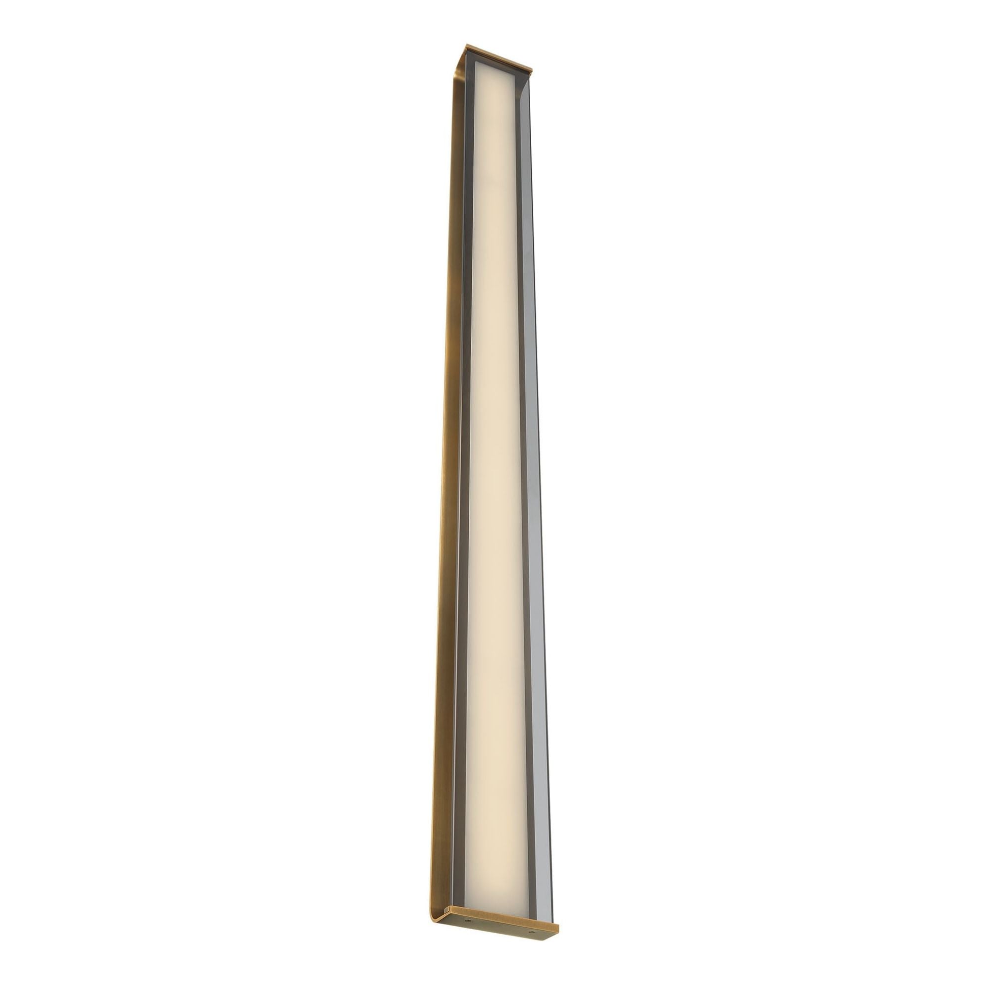 Eurofase Dulton Wall Sconce, 61.5 in. Height, Antique Brass, Integrated LED