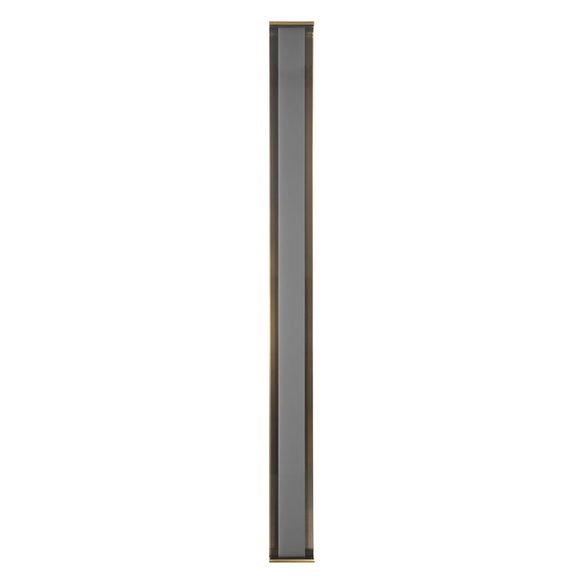 Eurofase Dulton Wall Sconce, 61.5 in. Height, Antique Brass, Integrated LED