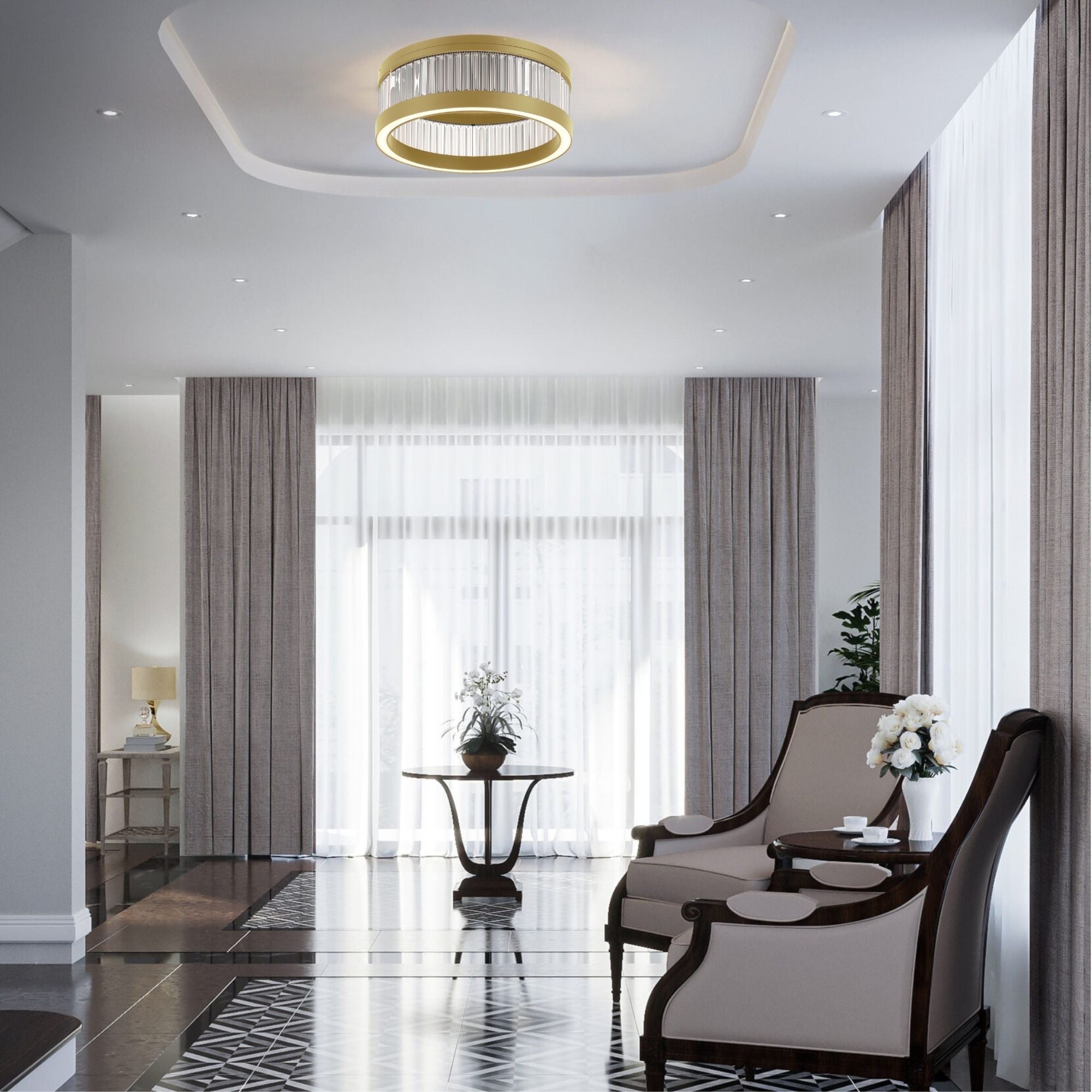 Eurofase Empra Flush Mount Light