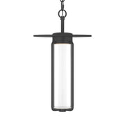 Eurofase Florin 15" Outdoor Hanging Light, Sand Black, Integrated LED